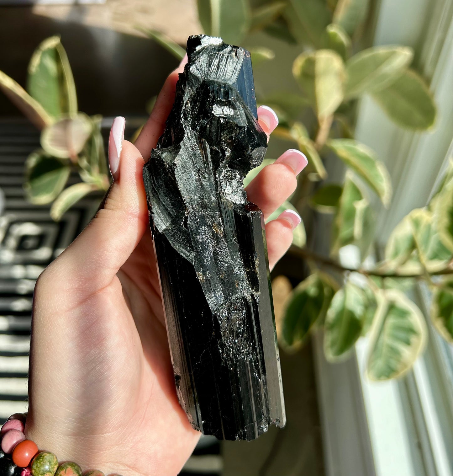 AAA+ Unpolished Black Tourmaline