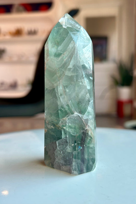 Rainbow Fluorite Tower- RF12