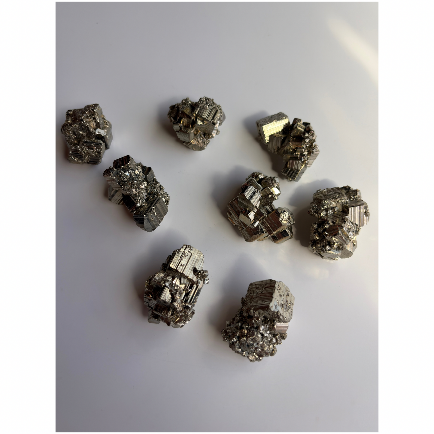 Pyrite Clusters