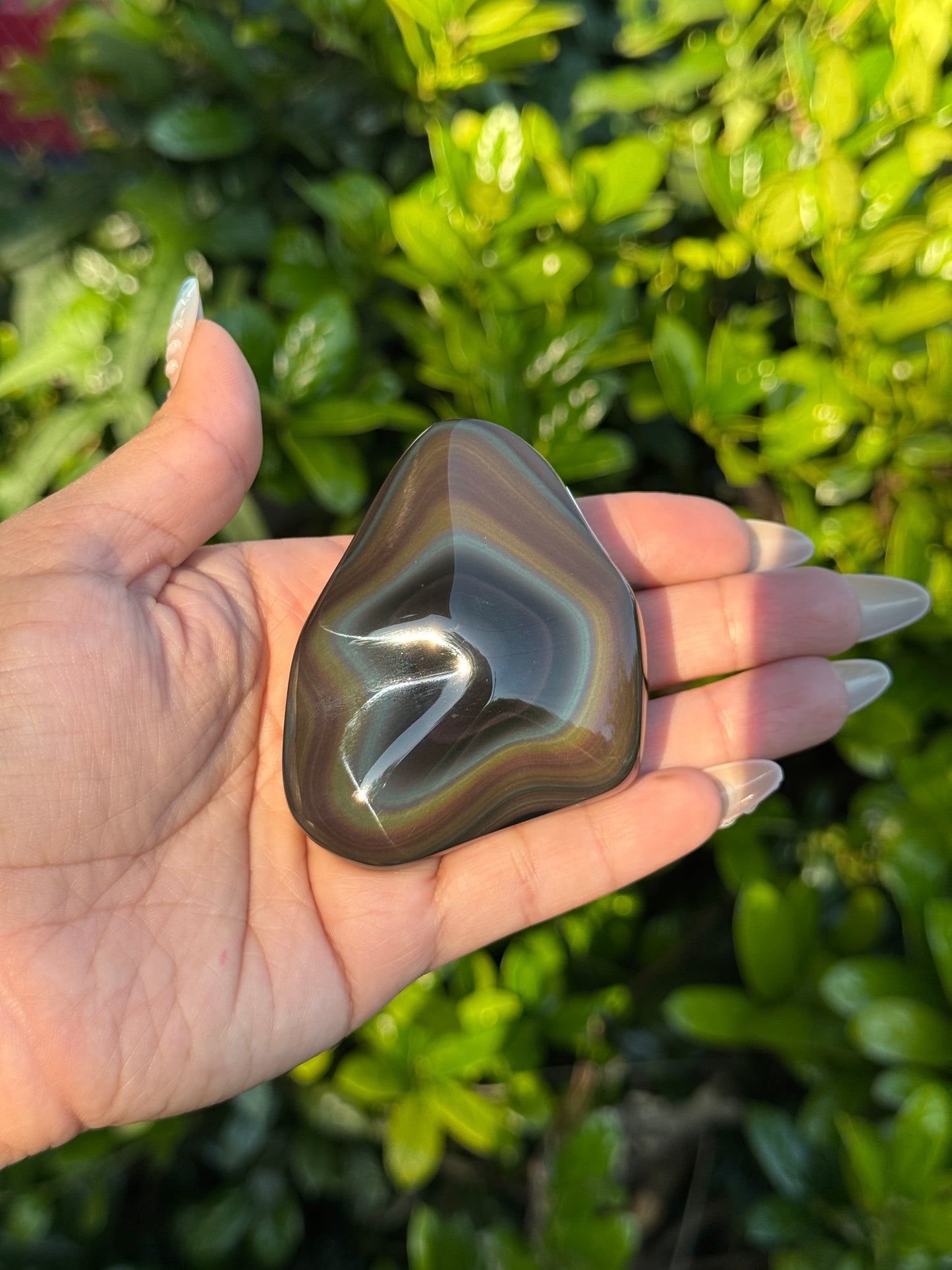 High Grade Polished Rainbow Obsidian from Mexico 🇲🇽 RO-2
