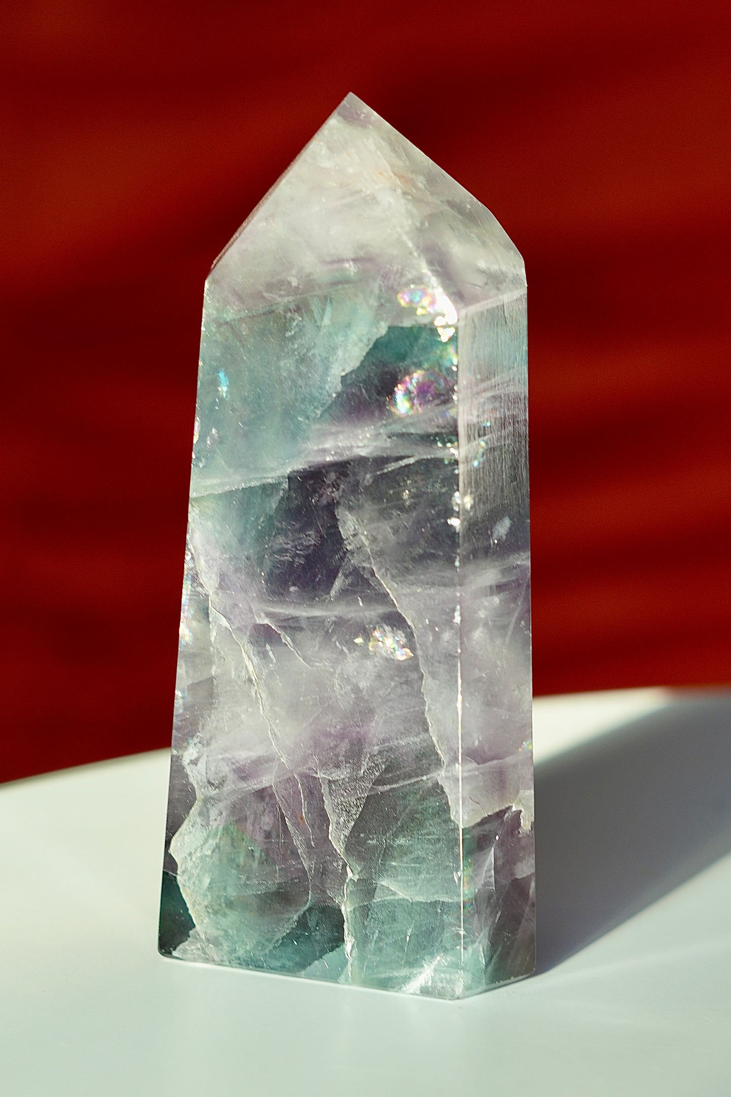 Rainbow Fluorite Tower