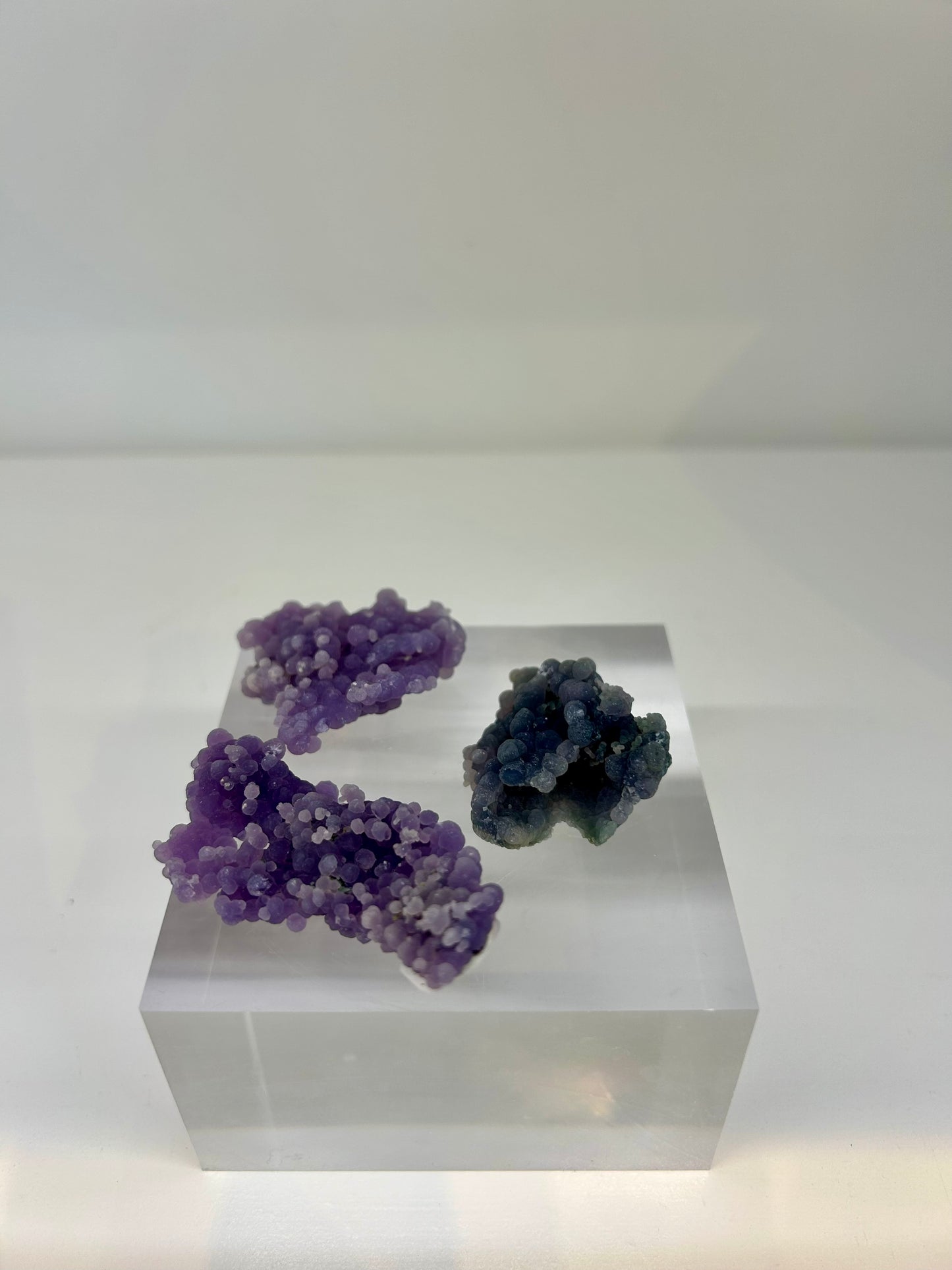 Natural Grape Agate Cluster GA13
