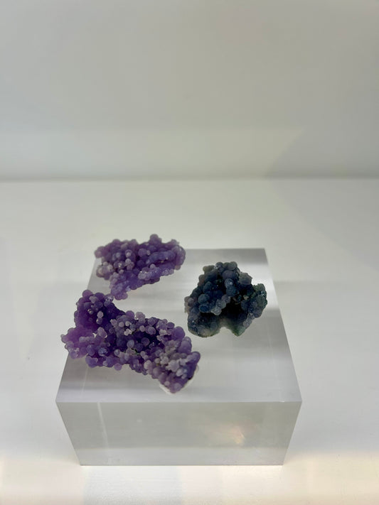 Natural Grape Agate Cluster GA13