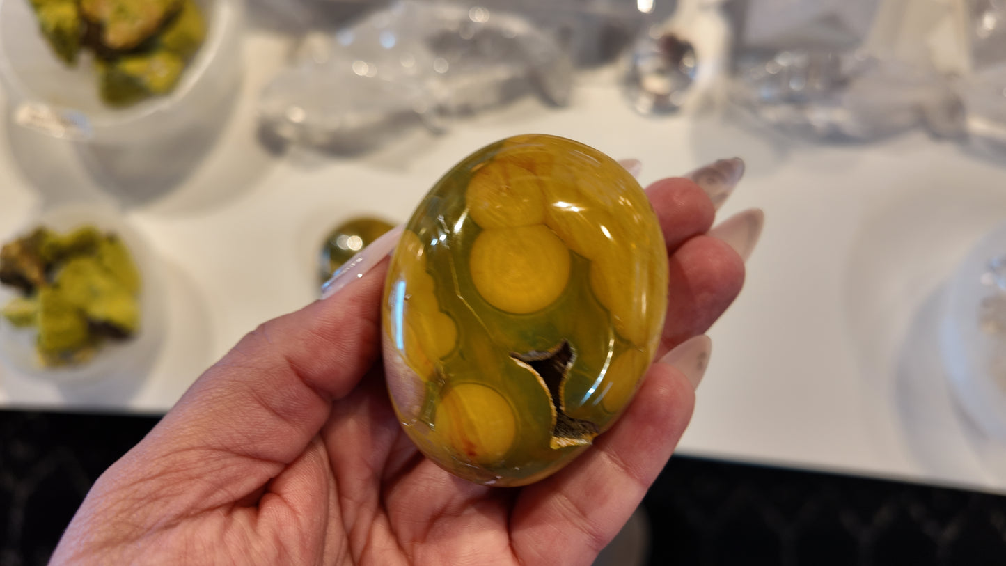 Ocean Jasper Palm Stone