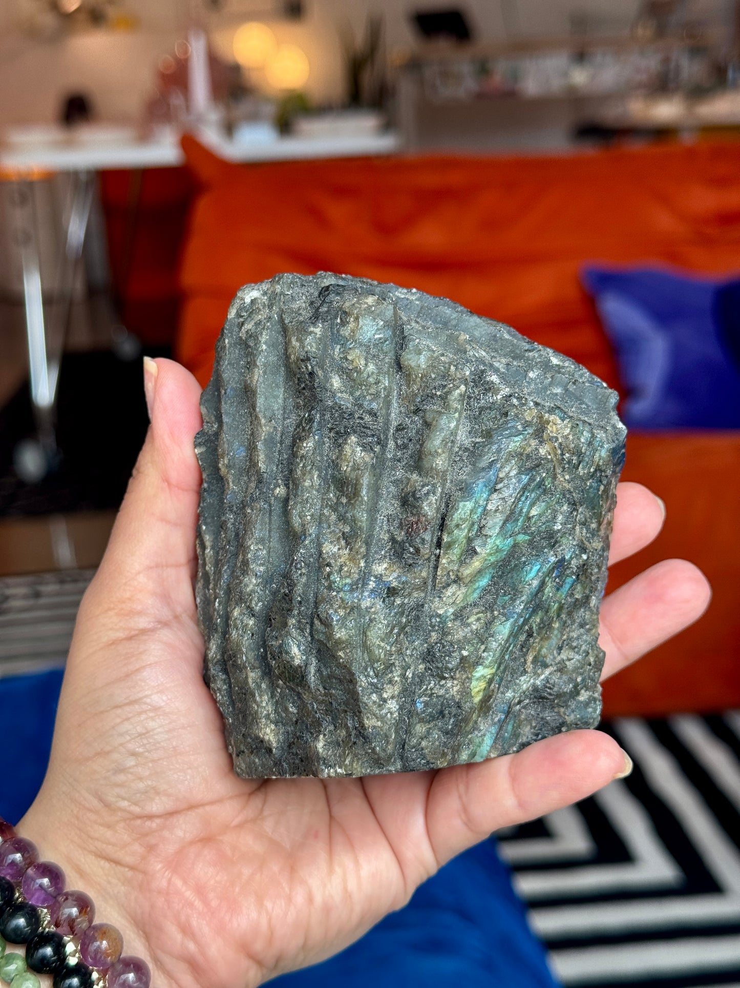 Labradorite Half Polished Freeform - LB2