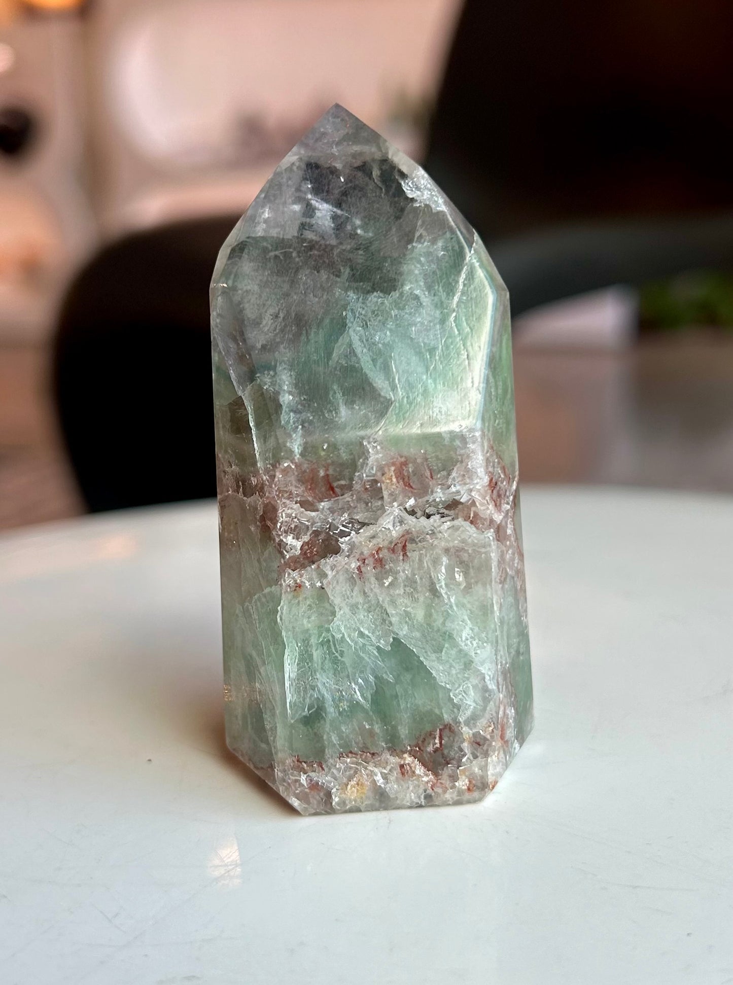 Rainbow Fluorite Tower RF10