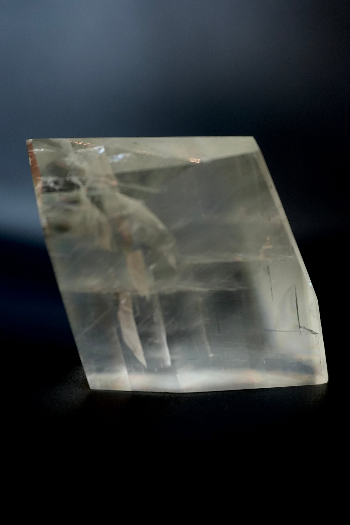 AAA Grade Optical Calcite Polished Freeform