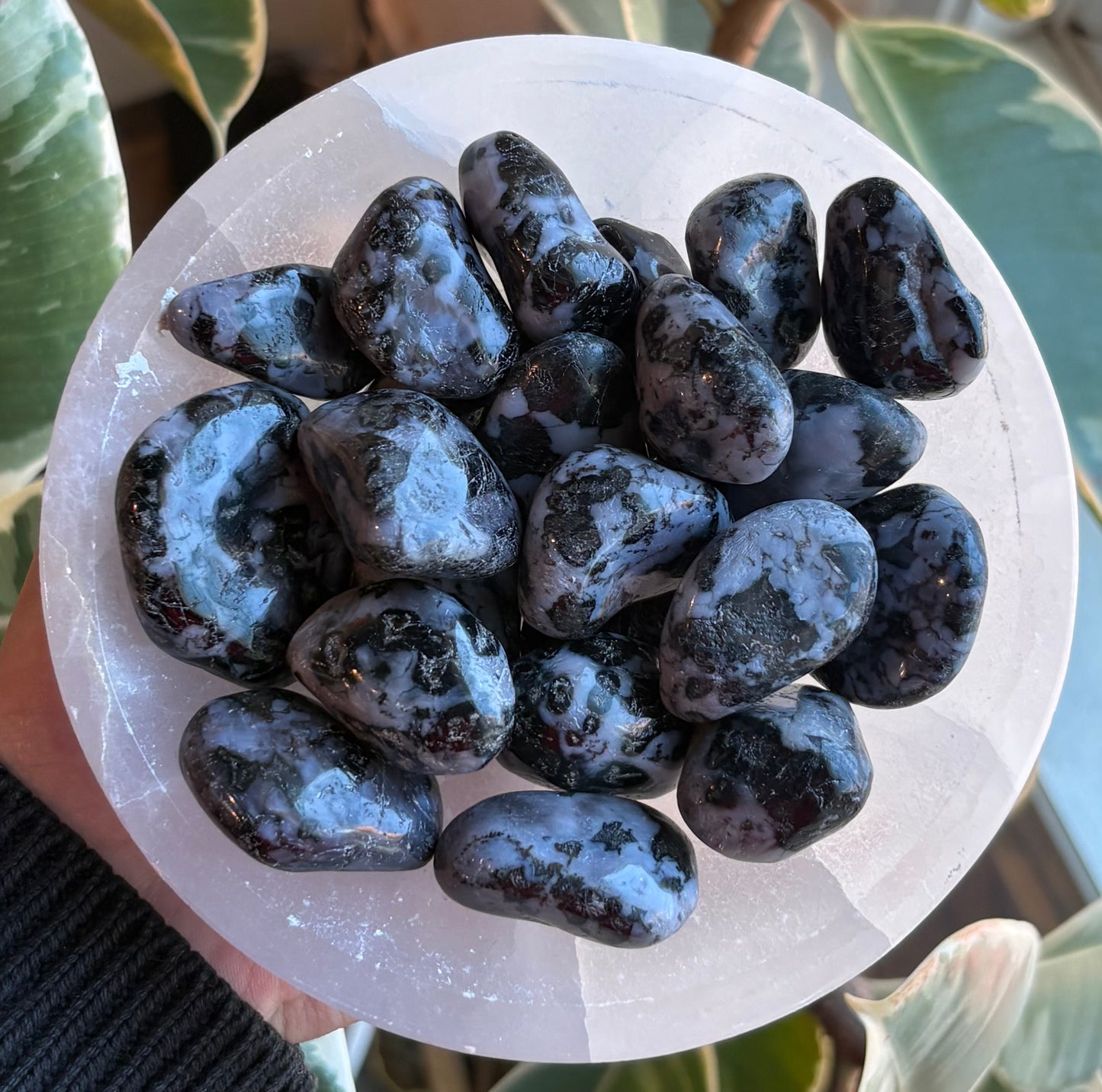 Mystic Merlinite (Indigo Gabbro)Tumble