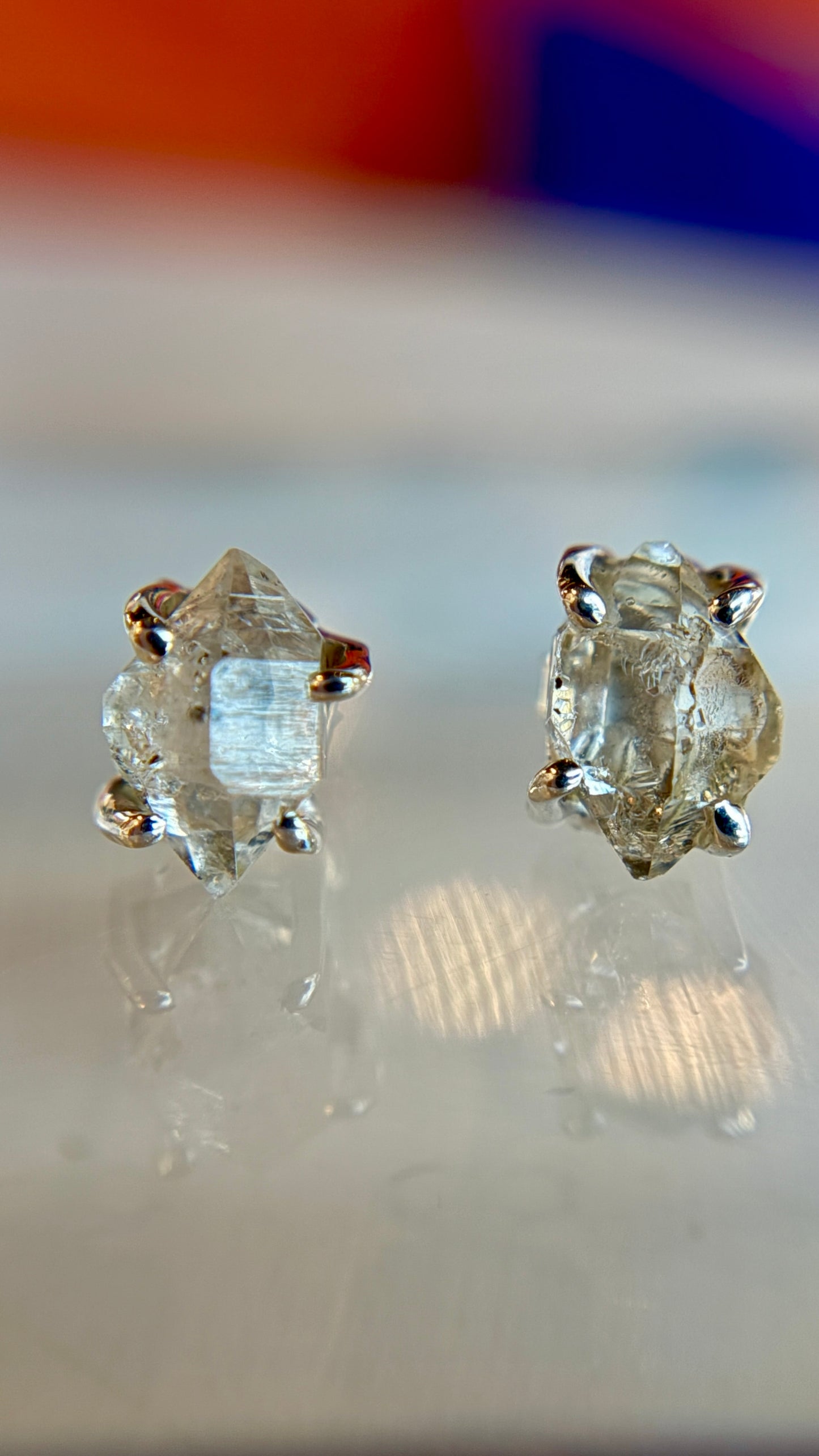 Herkimer Diamond Earrings