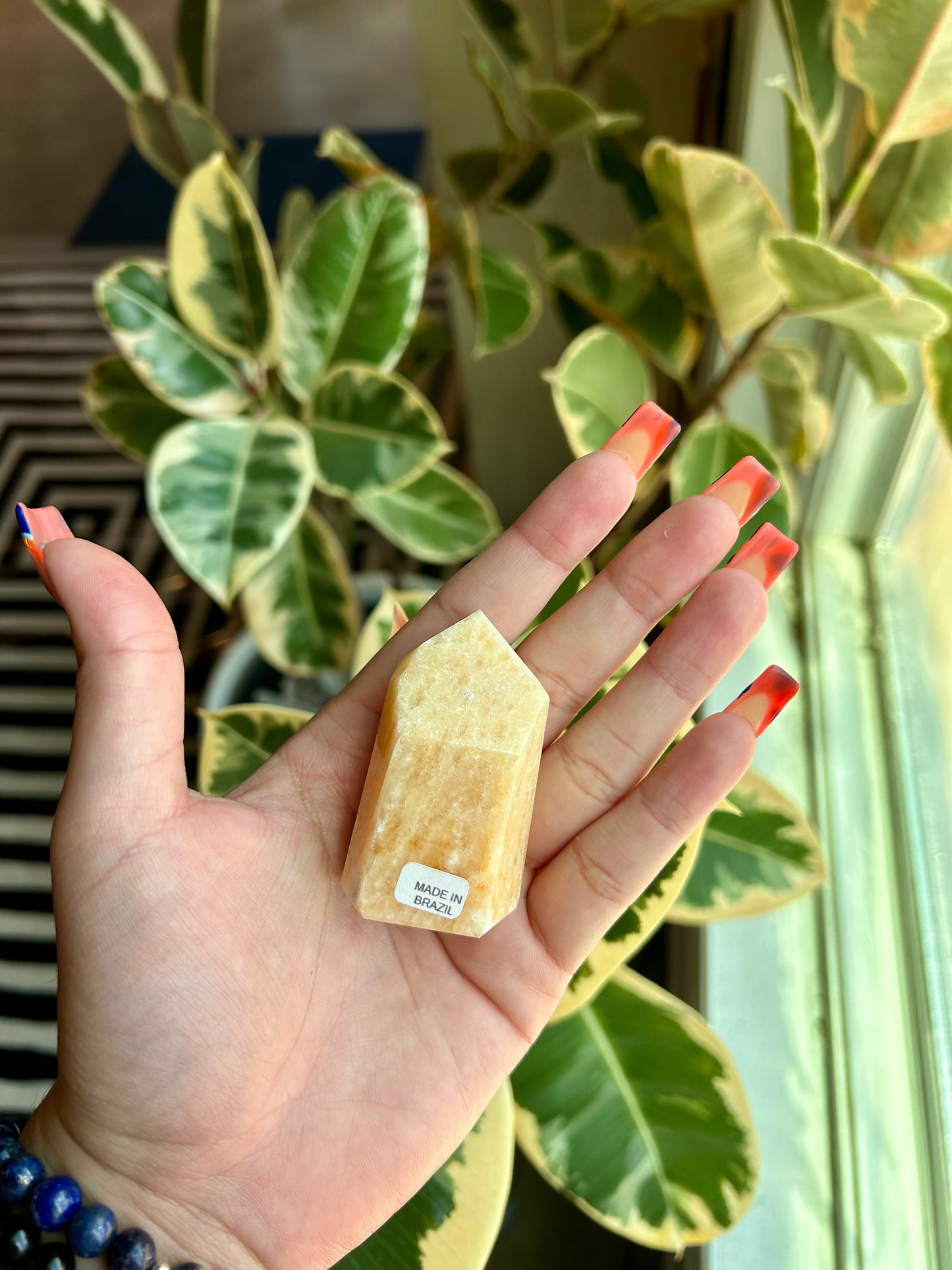Orange Calcite Tower- OCT3