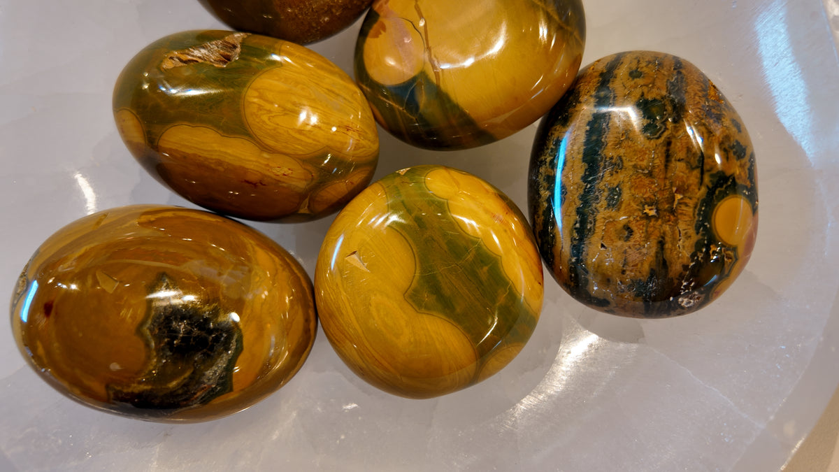 Ocean Jasper Palm Stone