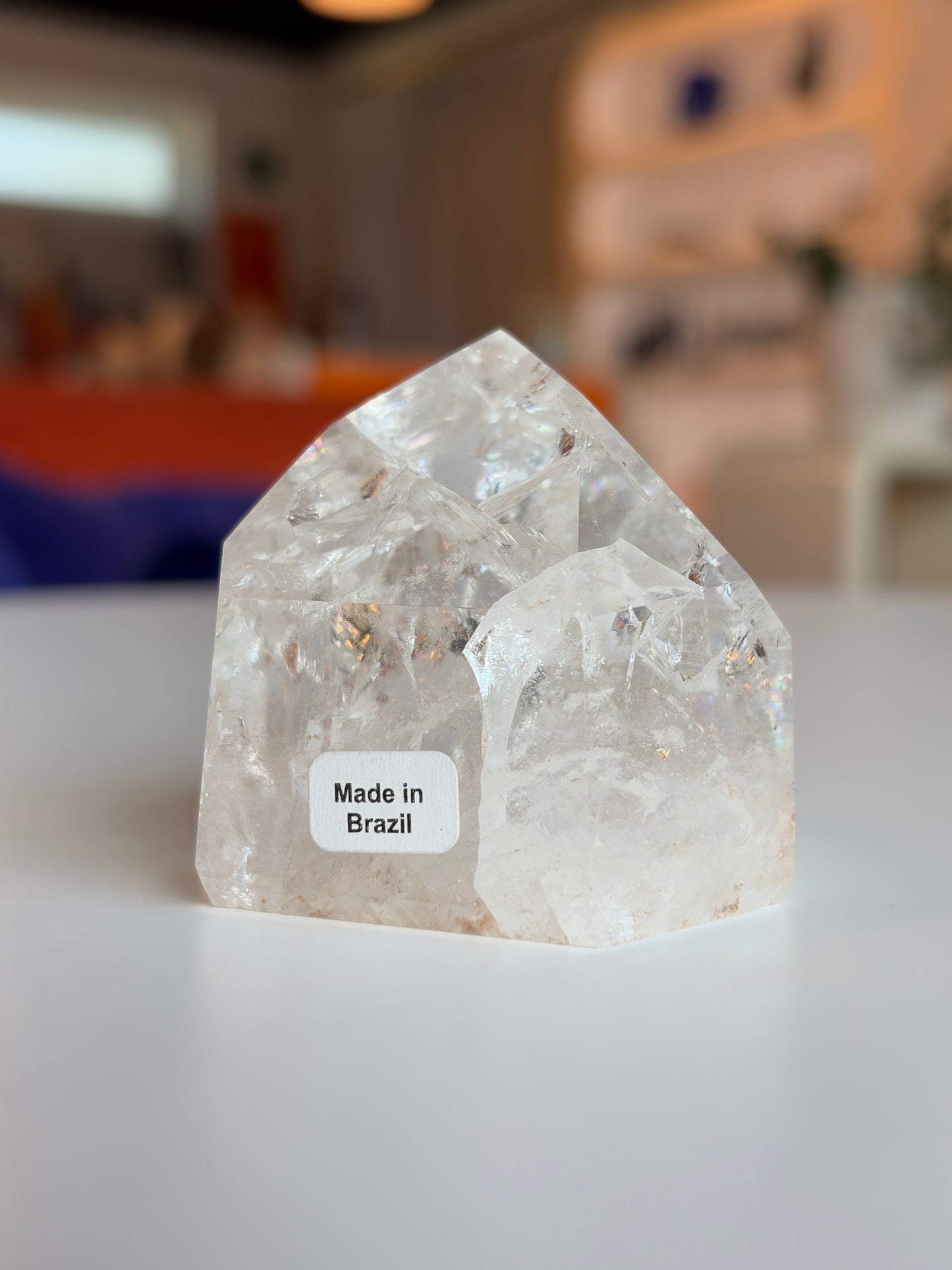 Brazilian Crackle Quartz Tower CQ10