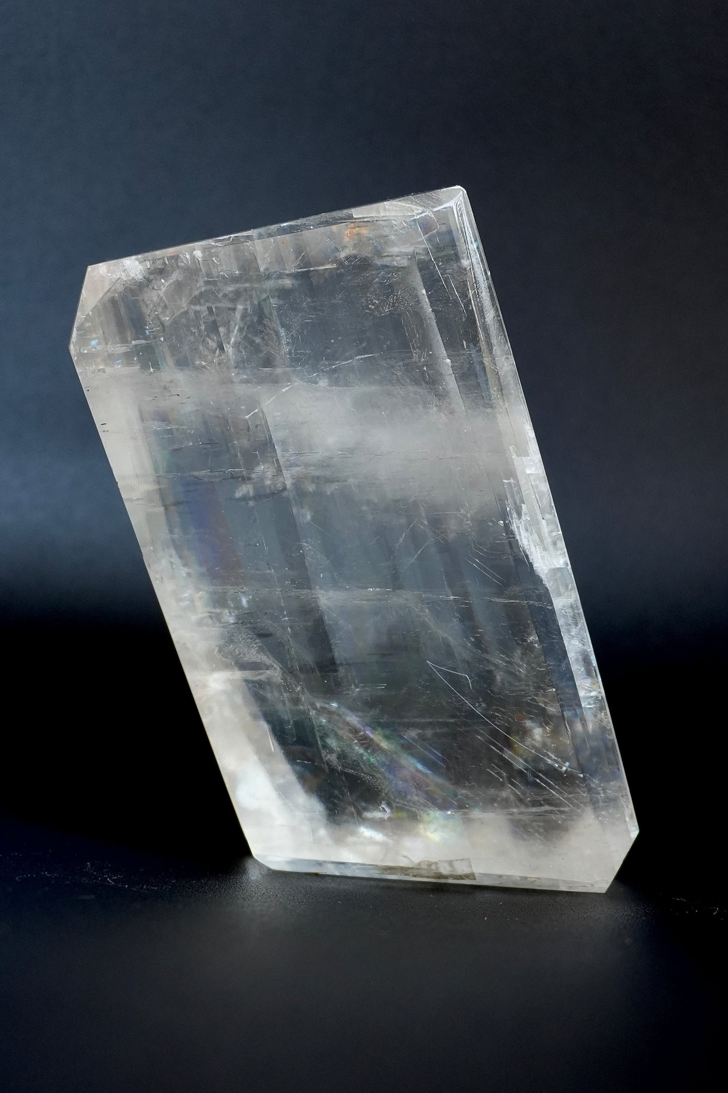 AAA Grade Optical Calcite Polished Freeform