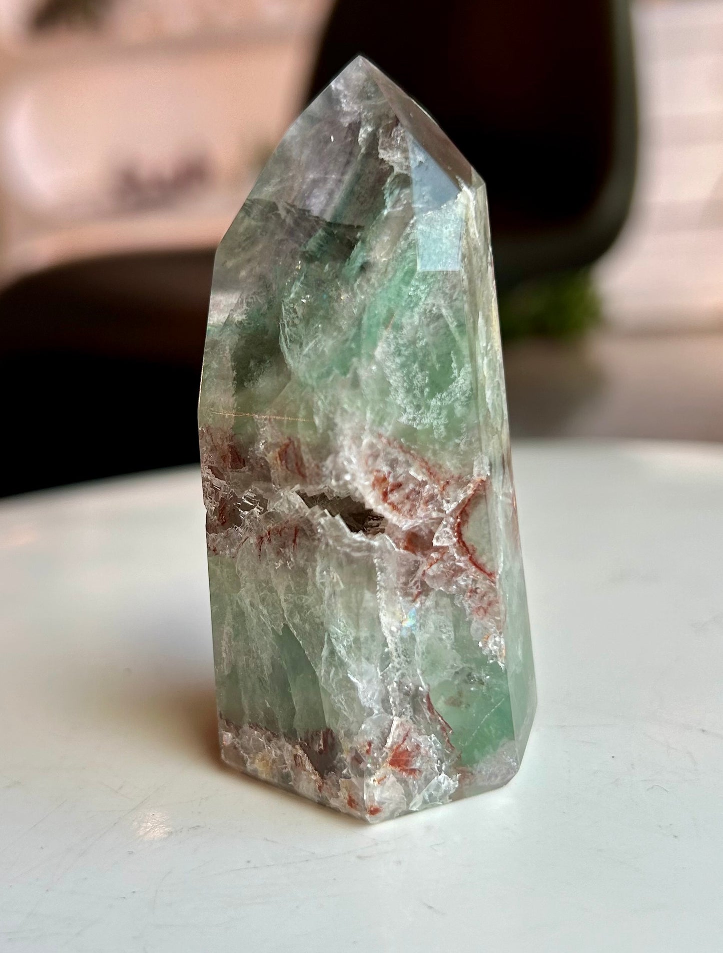 Rainbow Fluorite Tower RF10