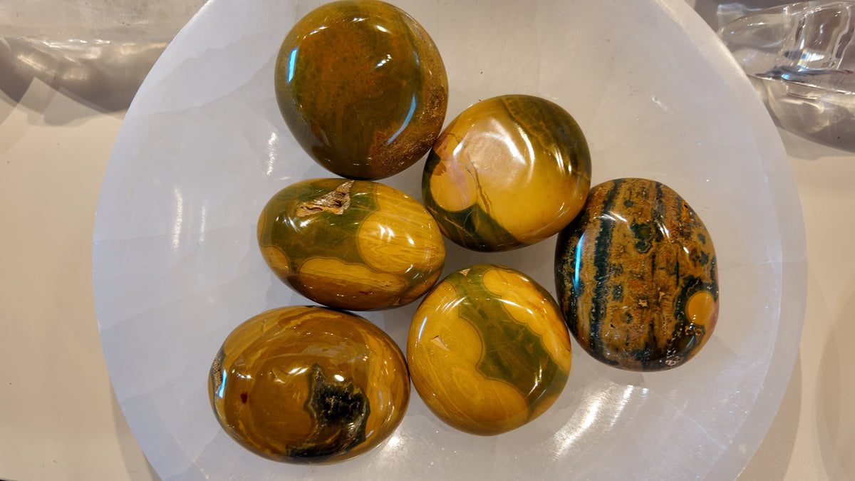 Ocean Jasper Palm Stone