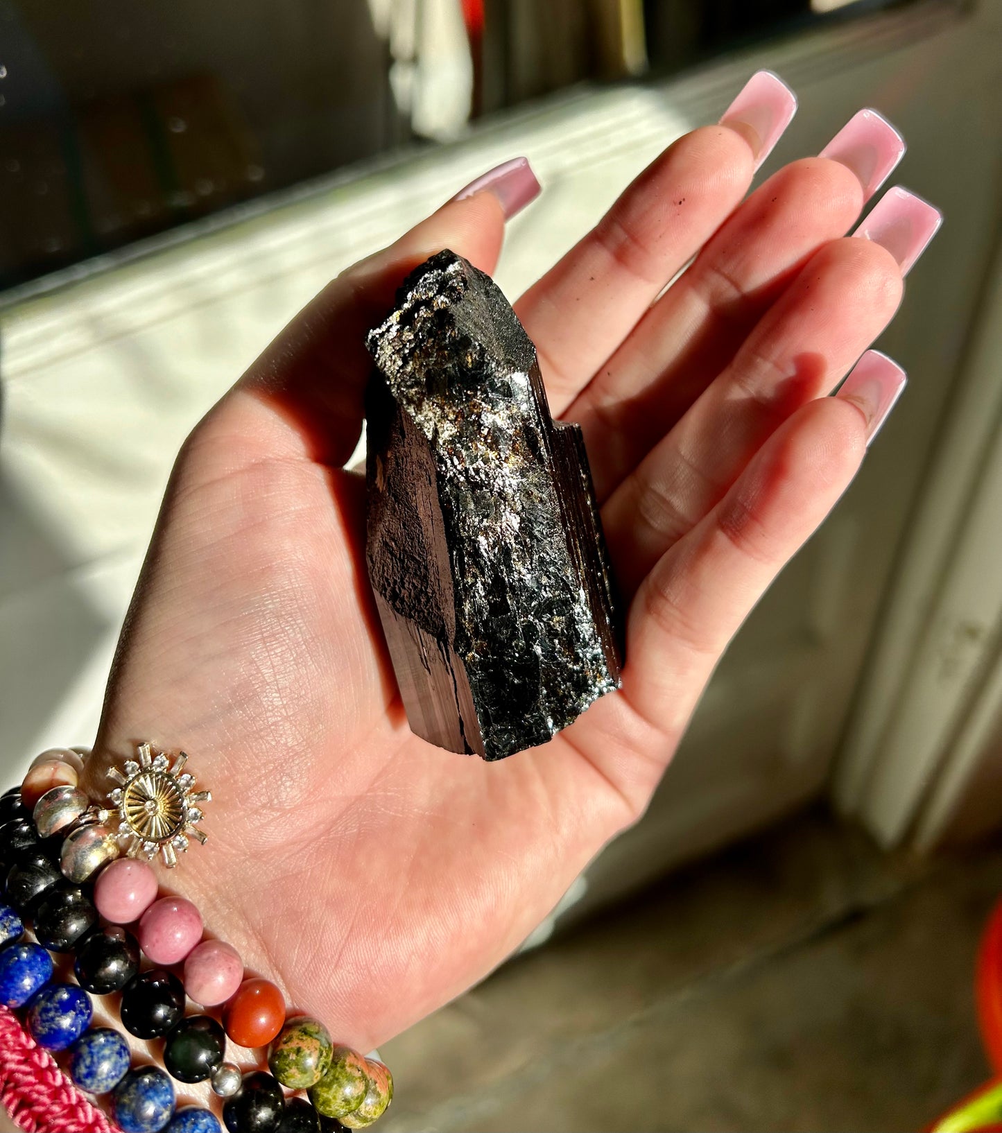AAA+ Unpolished Black Tourmaline
