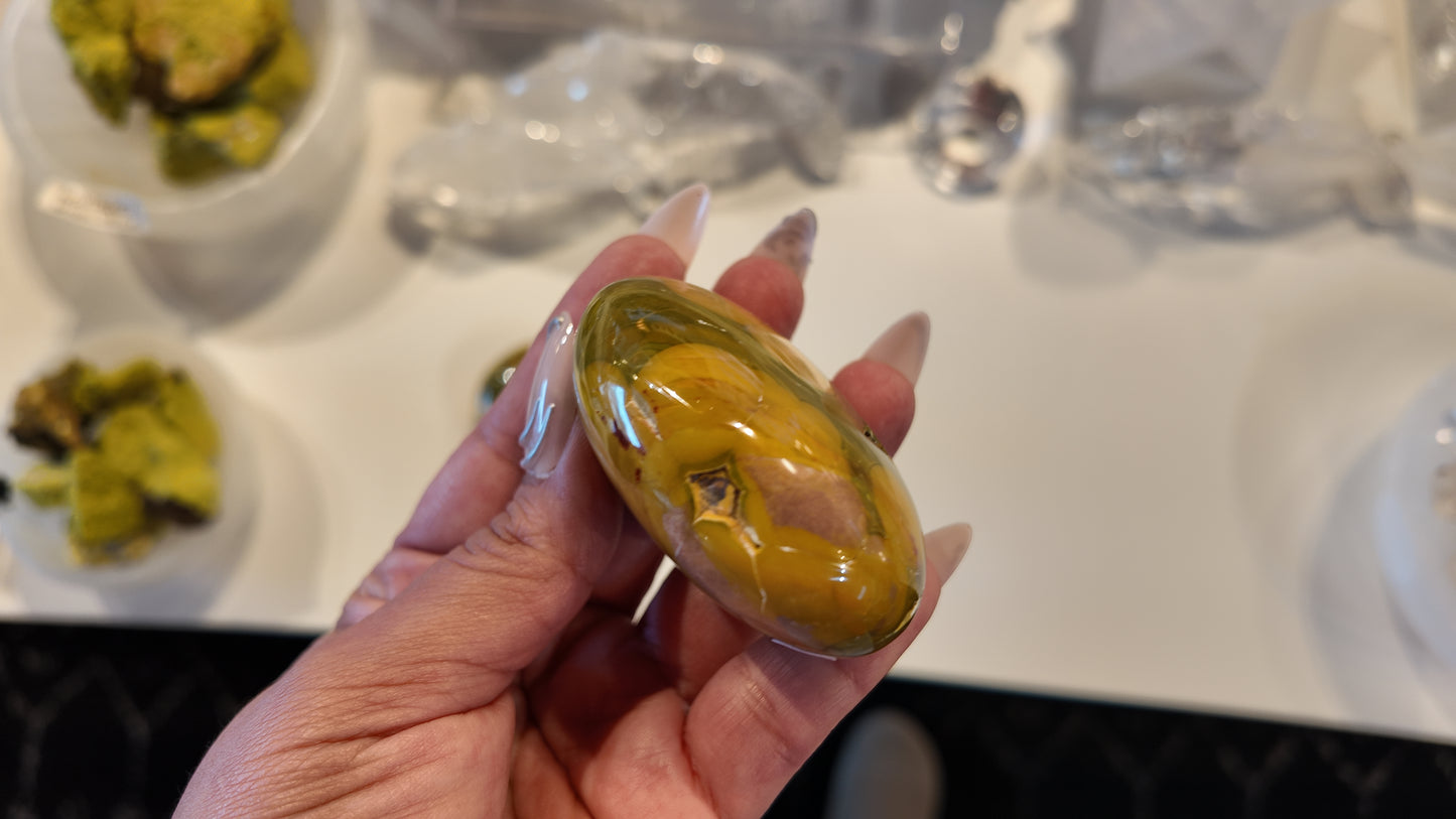 Ocean Jasper Palm Stone