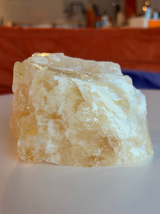 Rough Yellow Calcite Freeform