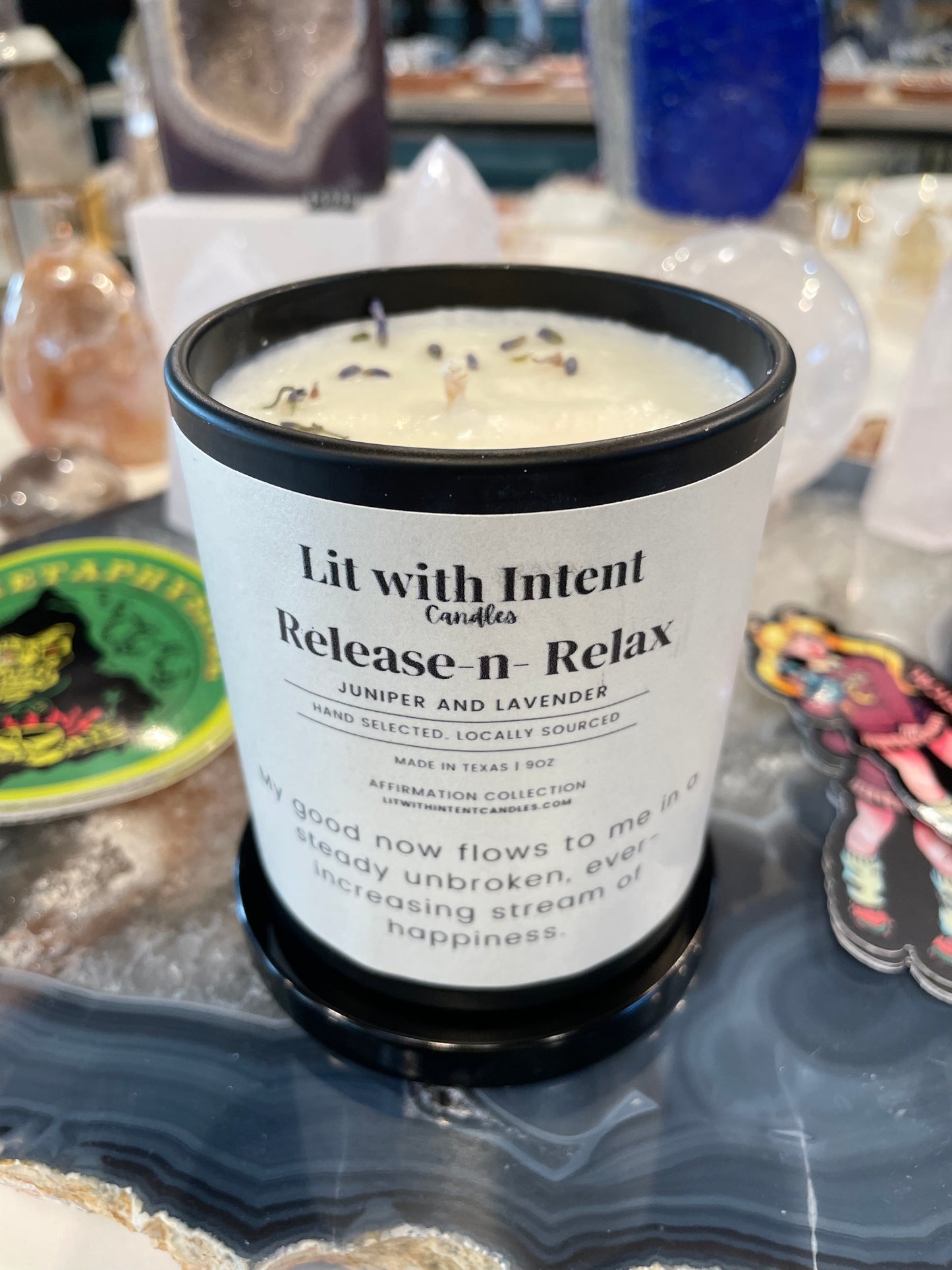 Release n Relax Intention Candle