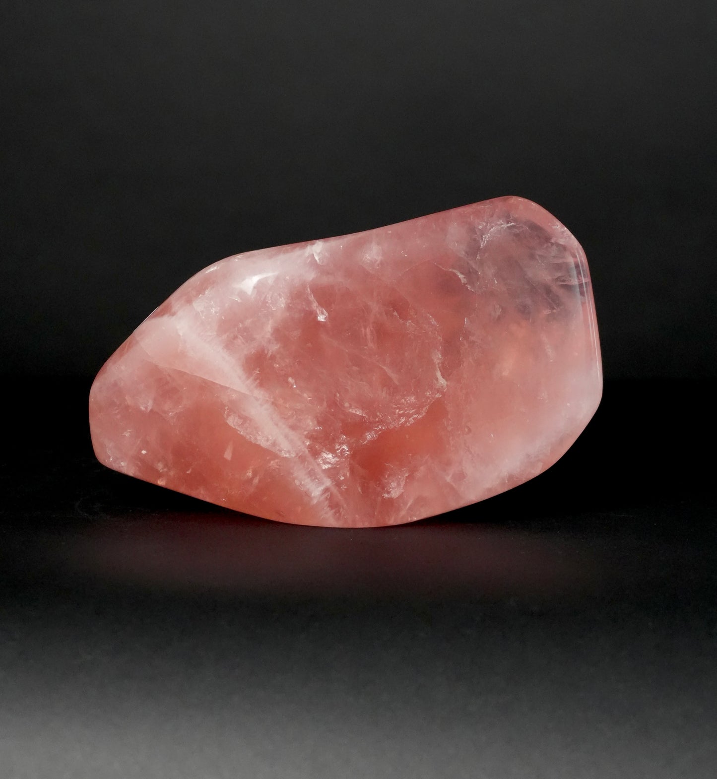 High Grade Rose Quartz Polished Freeform