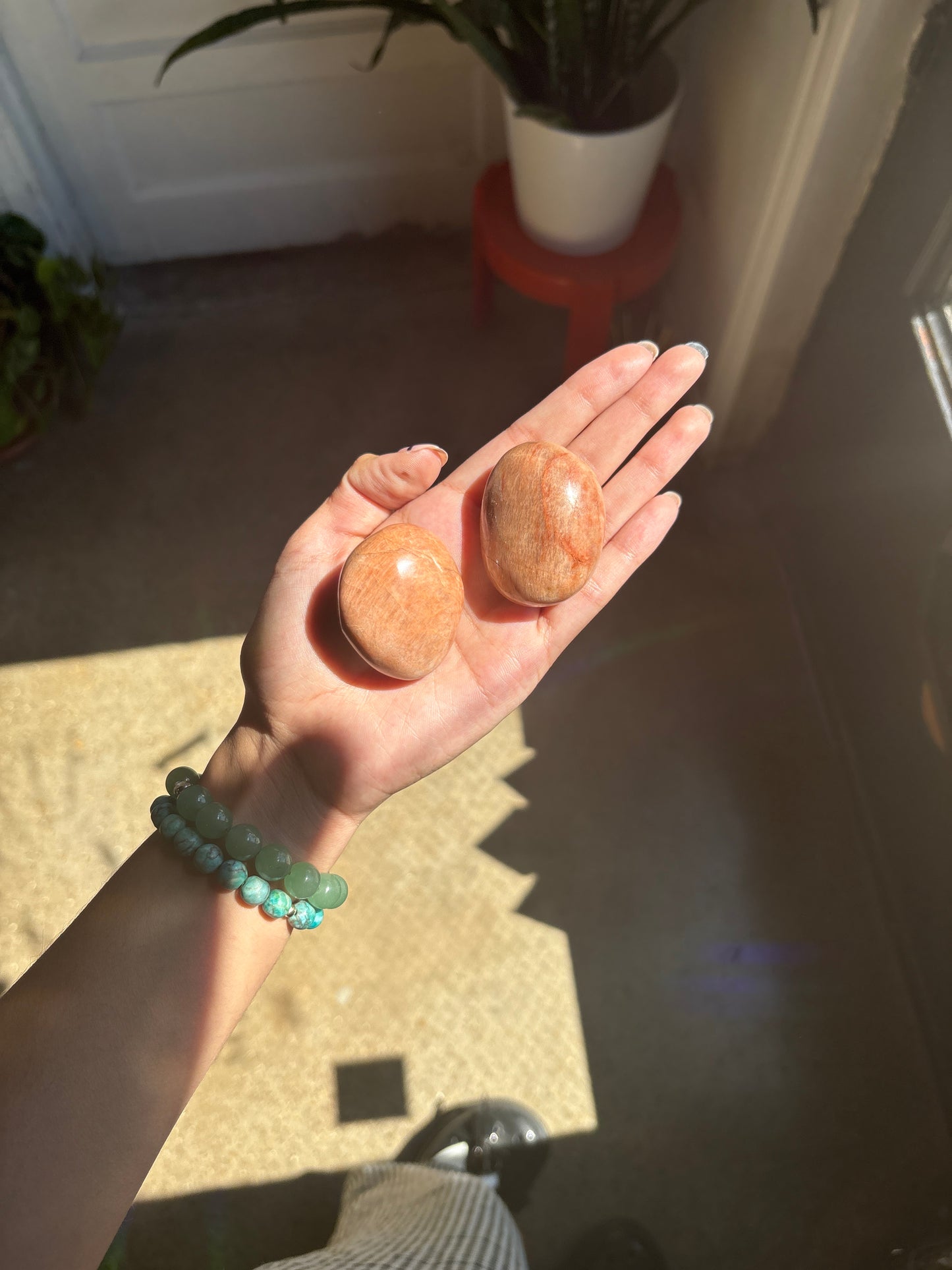 Peach Moonstone