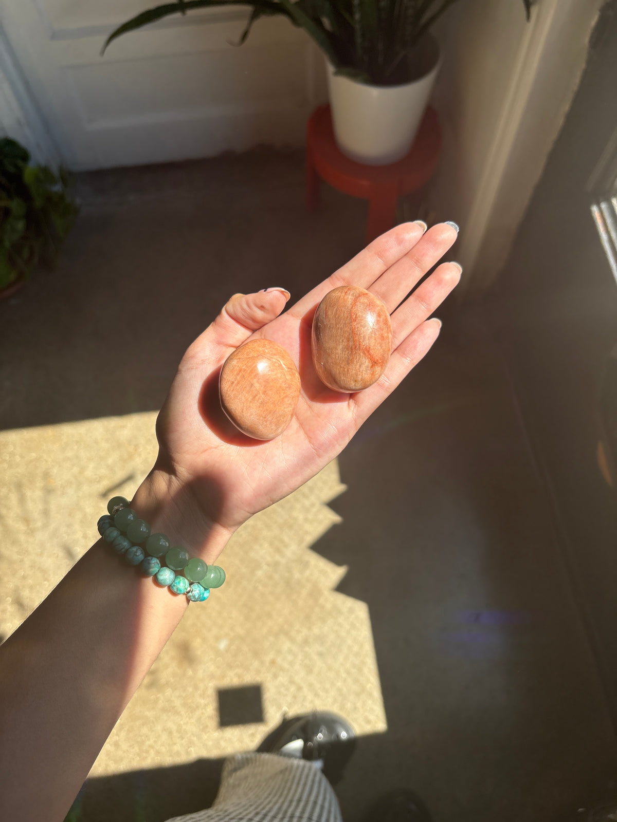 Peach Moonstone