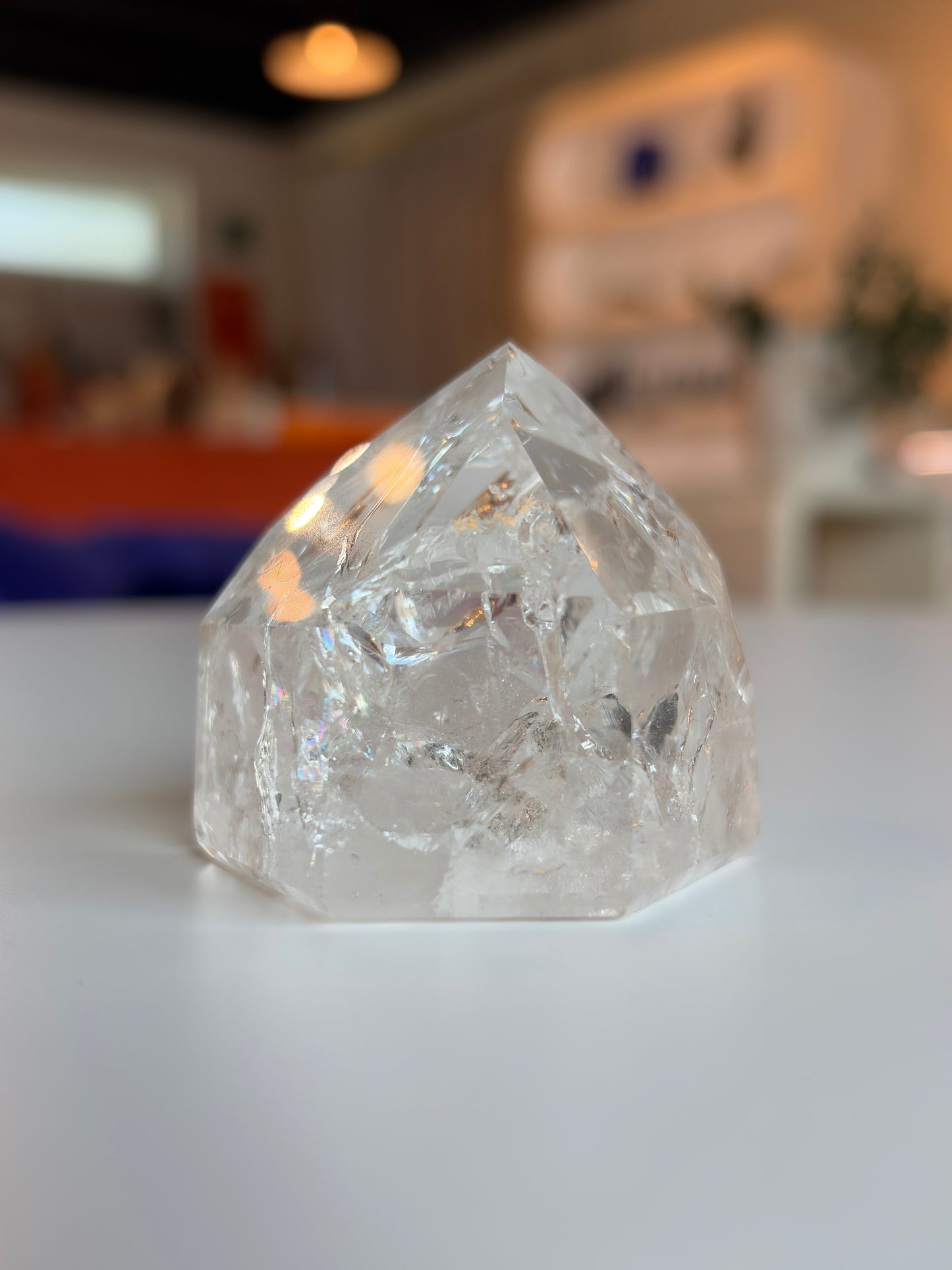 Brazilian Crackle Quartz Tower CQ07