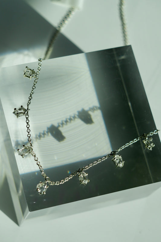 Herkimer Diamond Sterling Silver Necklace
