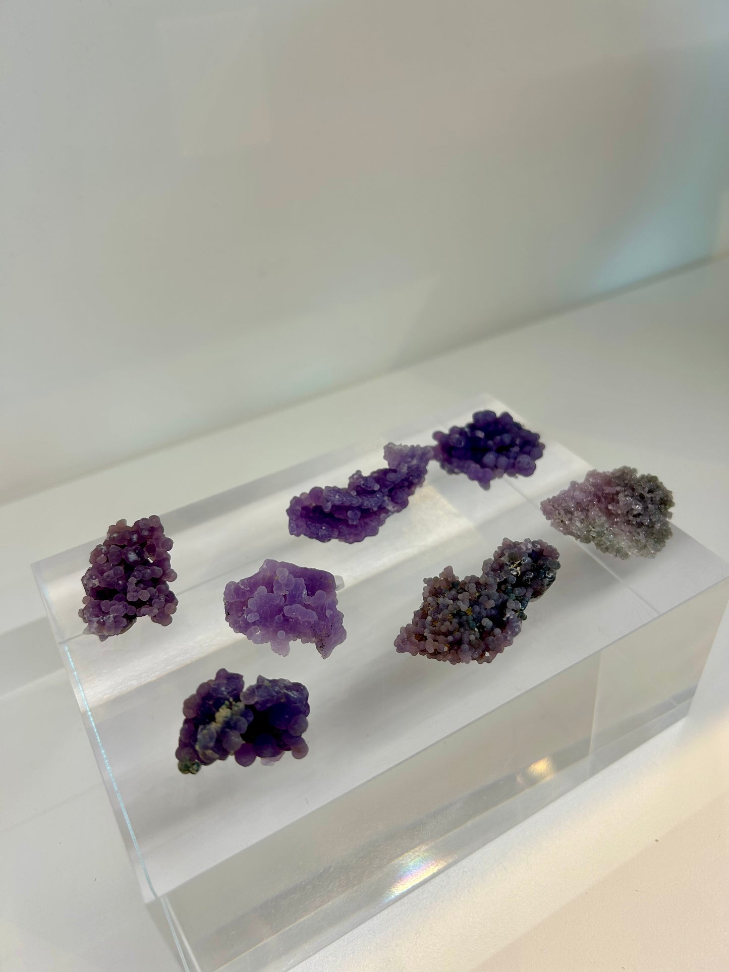 Natural Grape Agate Cluster GA9
