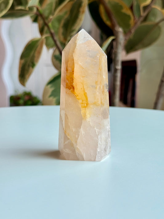 Rose Quartz and Golden Healer Tower - G3