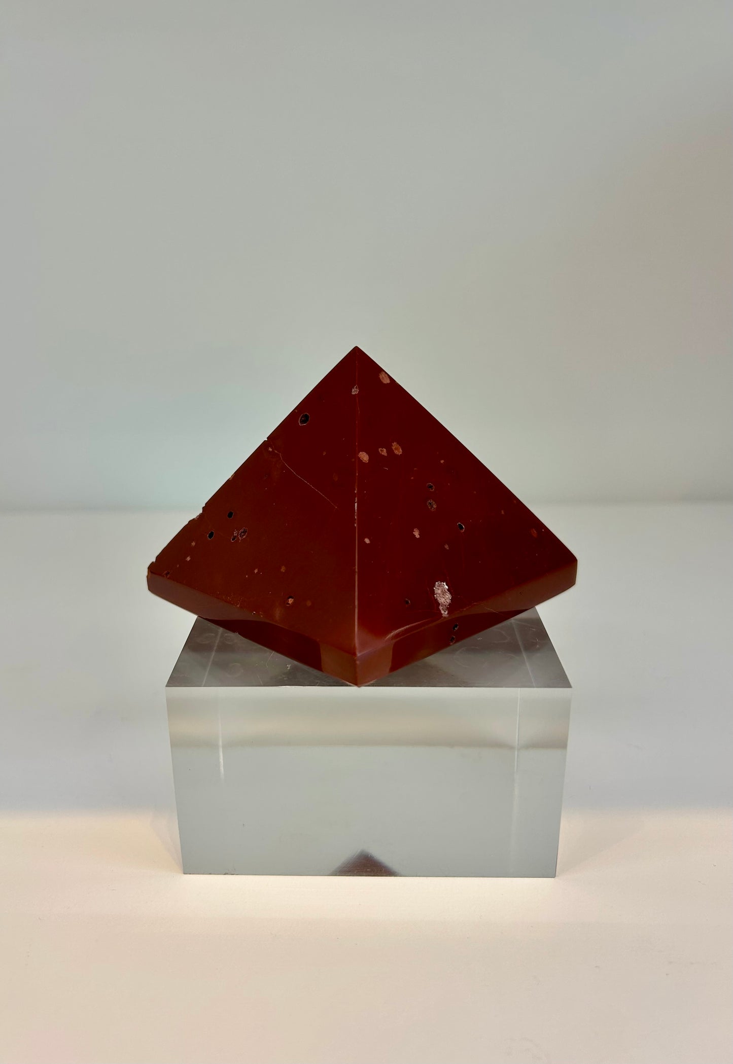 Brazilian Red Jasper Pyramid -RJP 1
