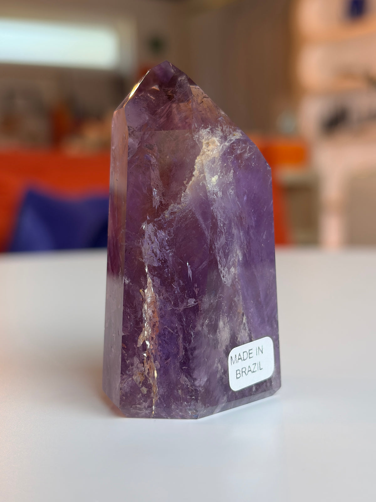 High Grade Brazilian Ametrine Tower AT06