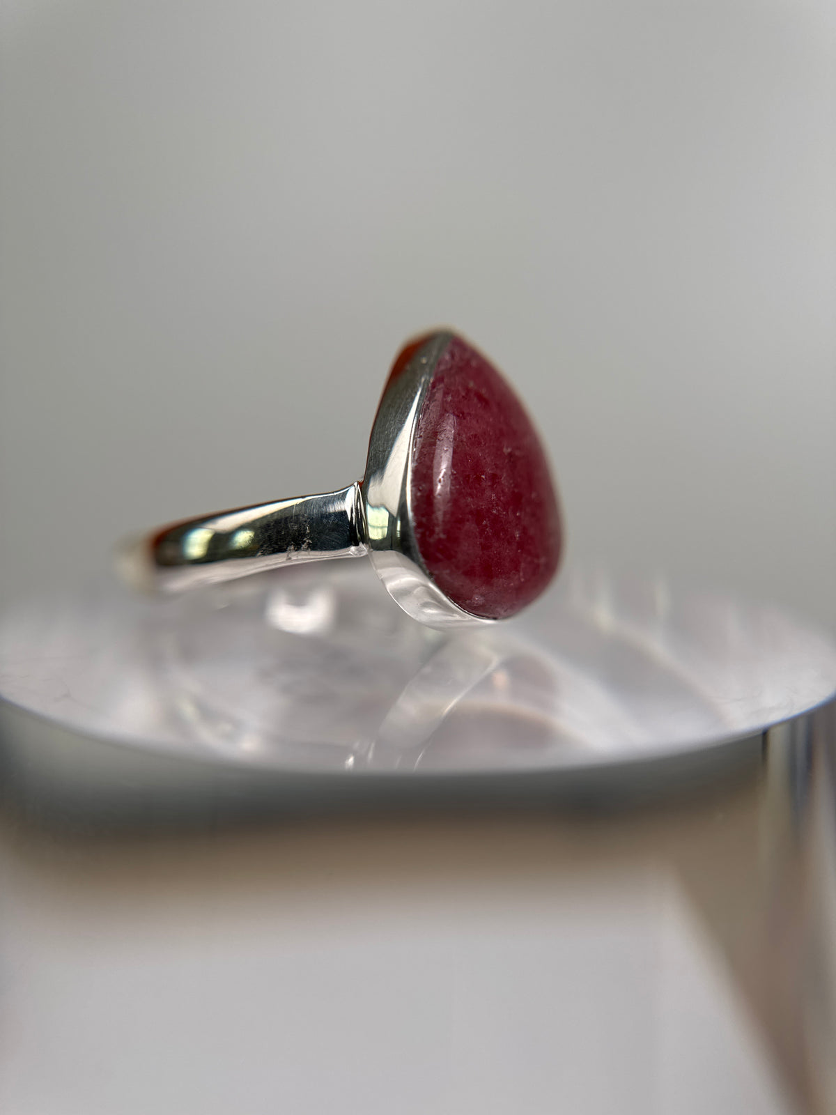 Rhodonite Ring Size 10