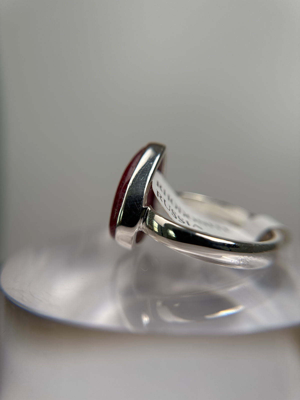 Rhodonite Ring Size 10