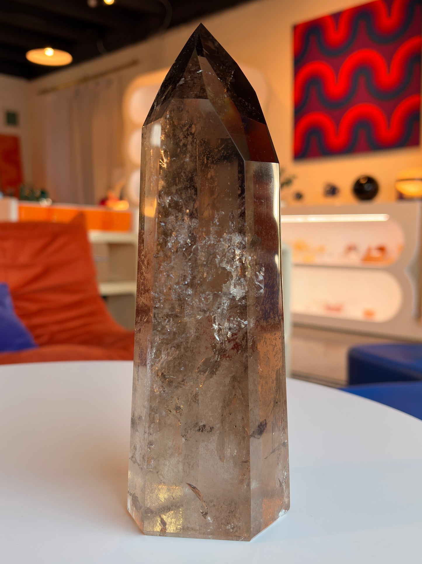 Smoky Quartz Large Tower