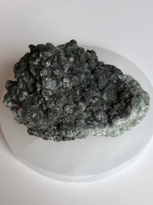 Prehnite with Epidote Cluster