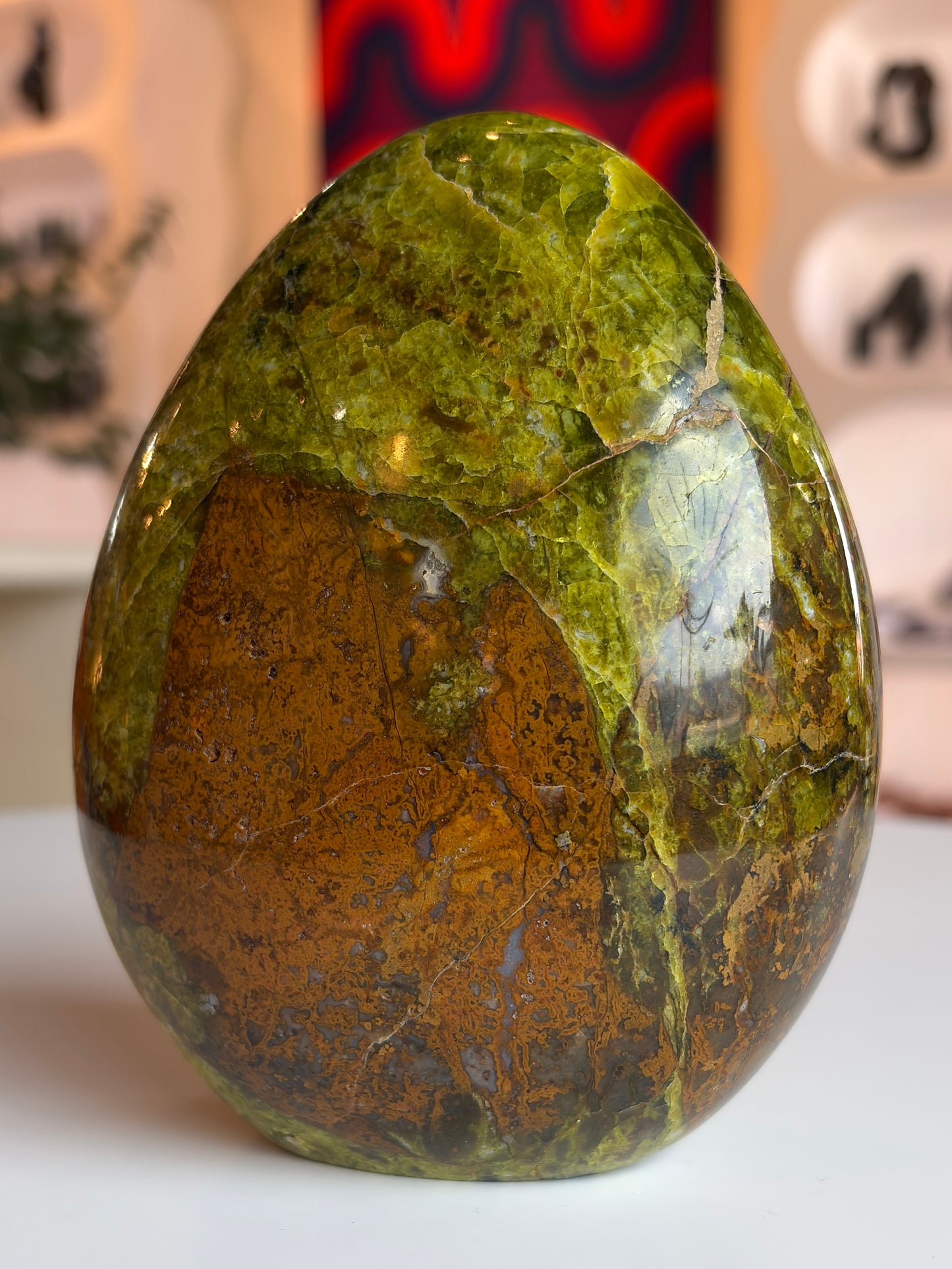 Pistachio Opal Freeform