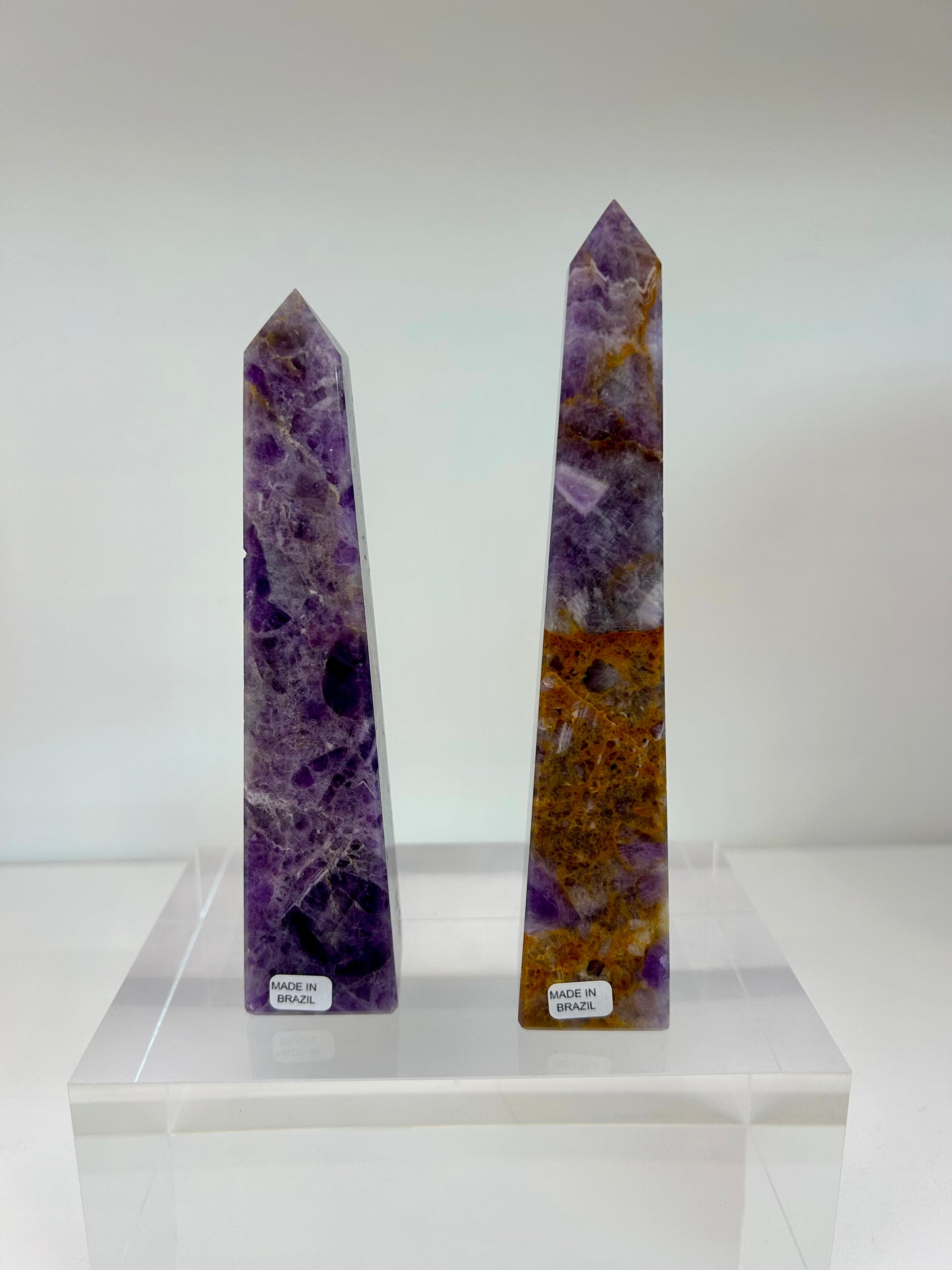 Brazilian Chevron Amethyst Tower- CAT 10