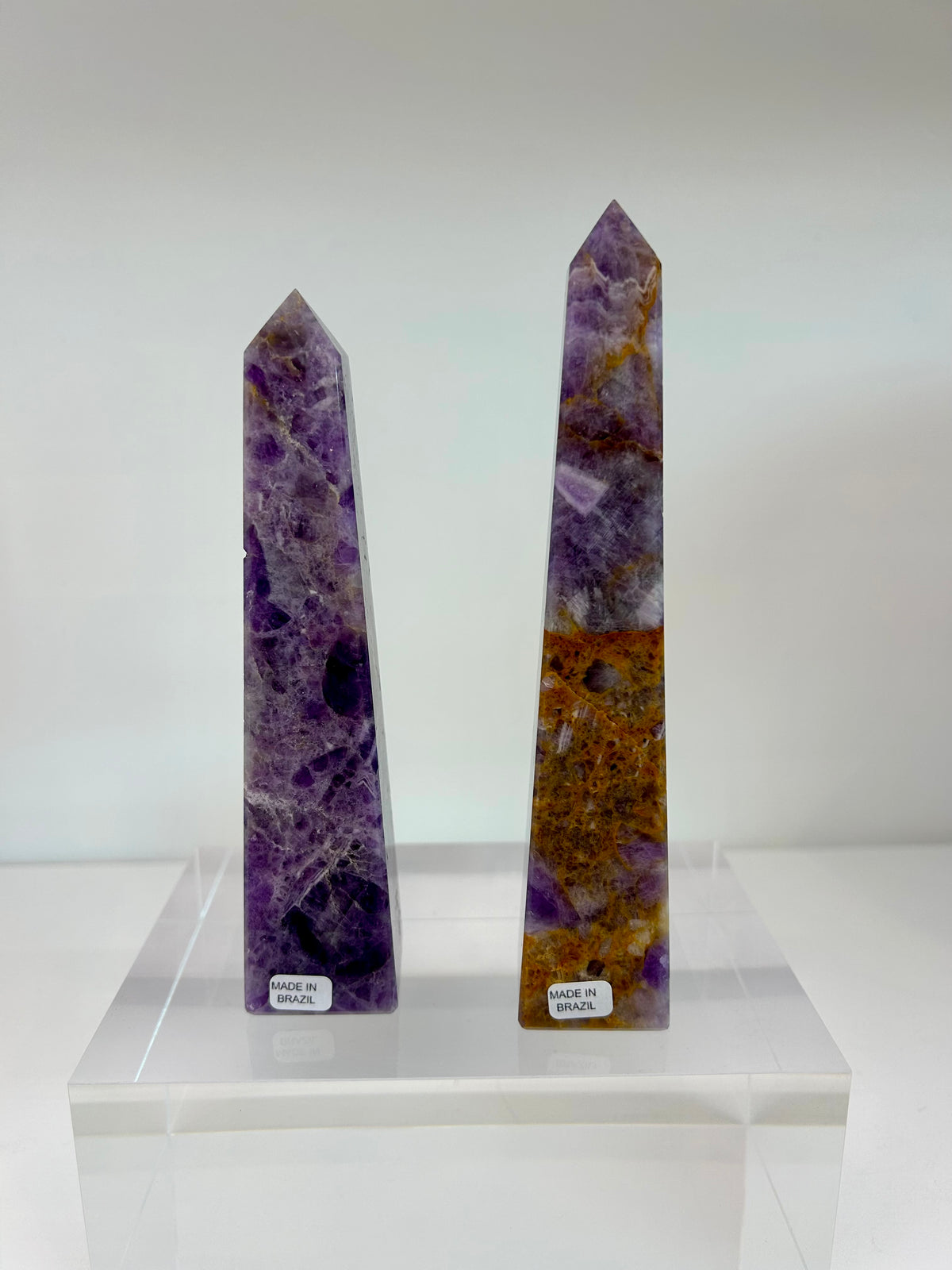 Brazilian Chevron Amethyst Tower- CAT 10
