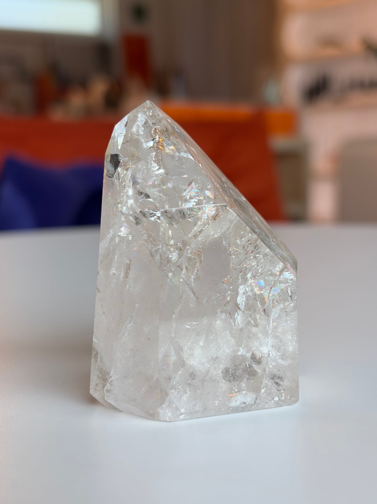 Brazilian Crackle Quartz Tower CQ04