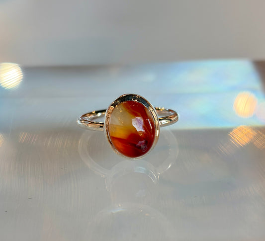 Carnelian Ring Size 5