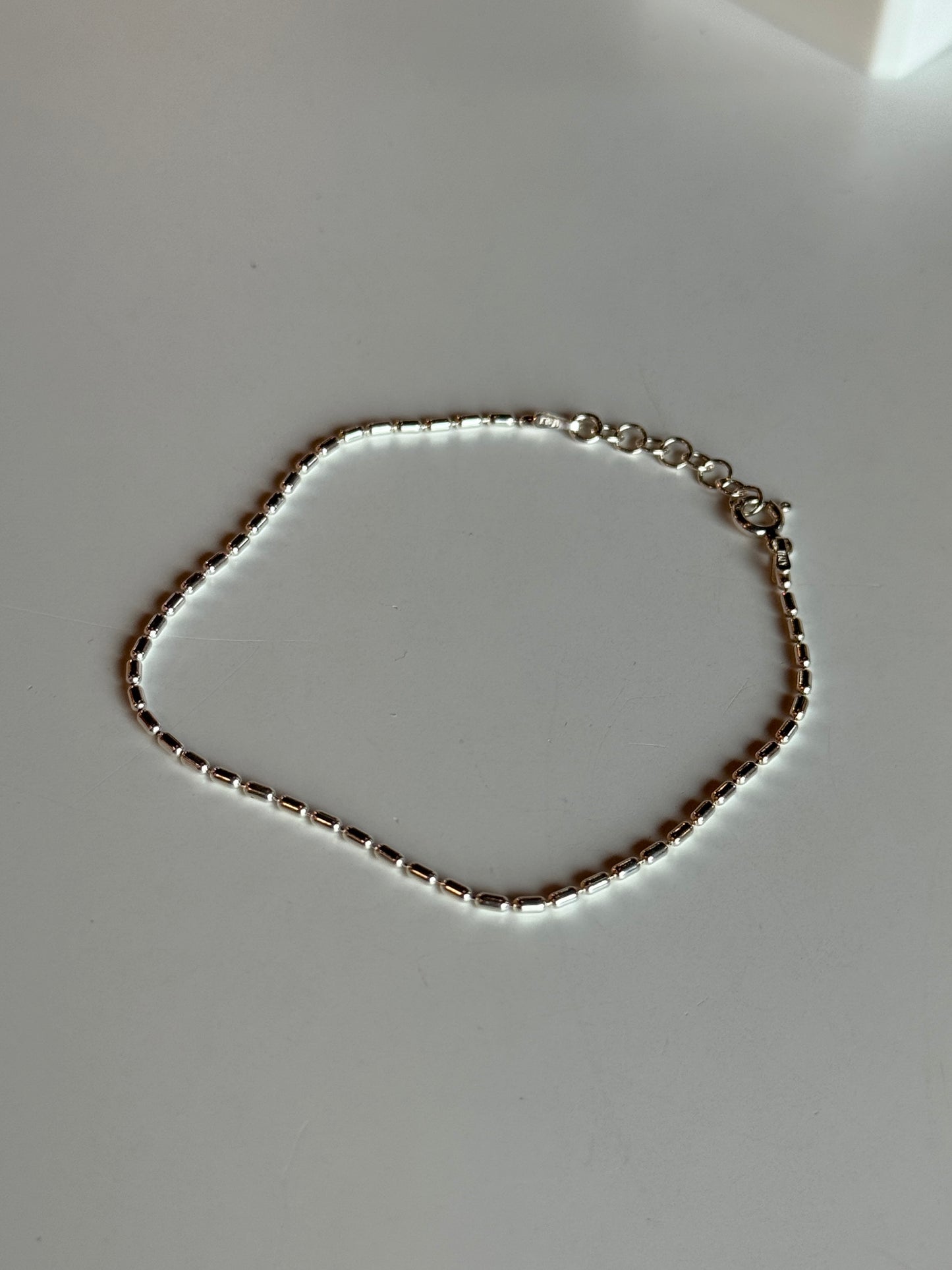 8” Sterling Silver Bracelet