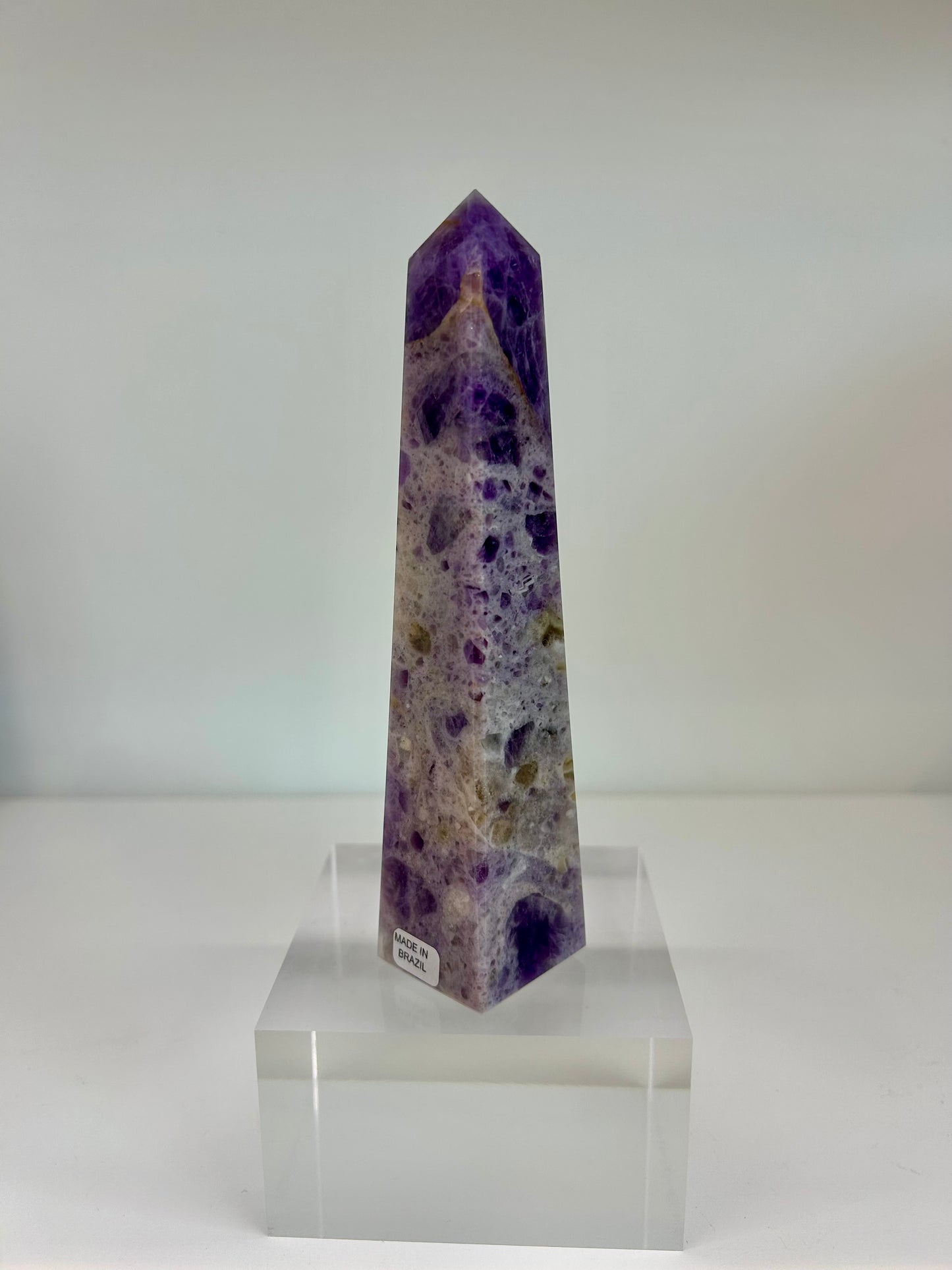 Brazilian Chevron Amethyst Tower- CAT 7