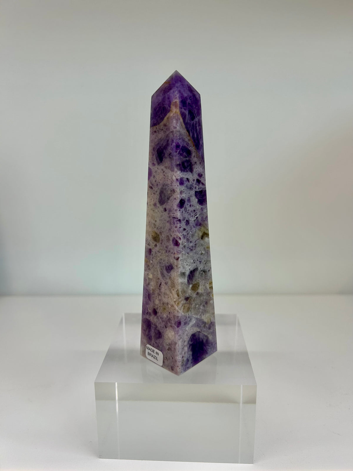 Brazilian Chevron Amethyst Tower- CAT 7