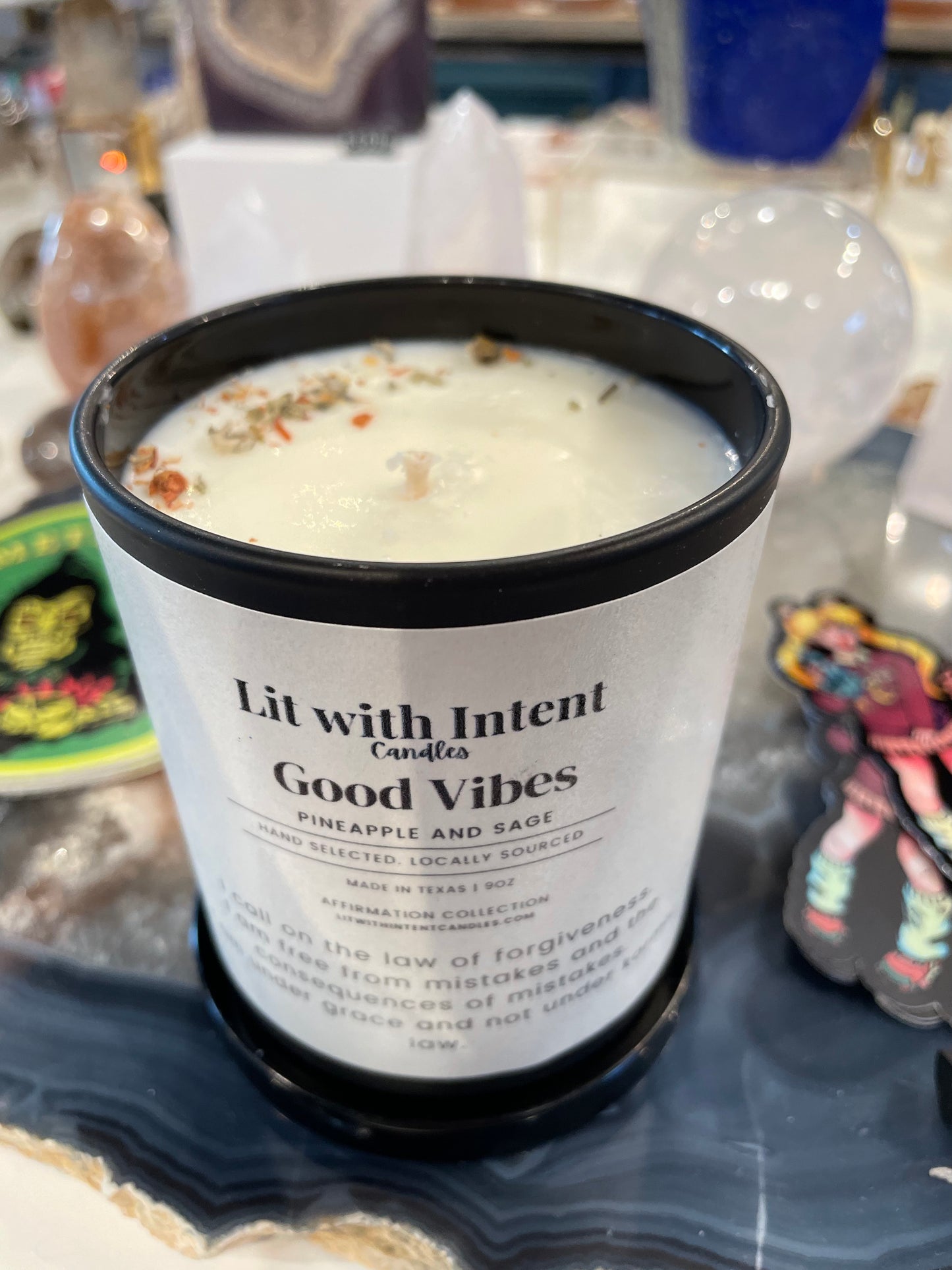 Good Vibes Intention Candle