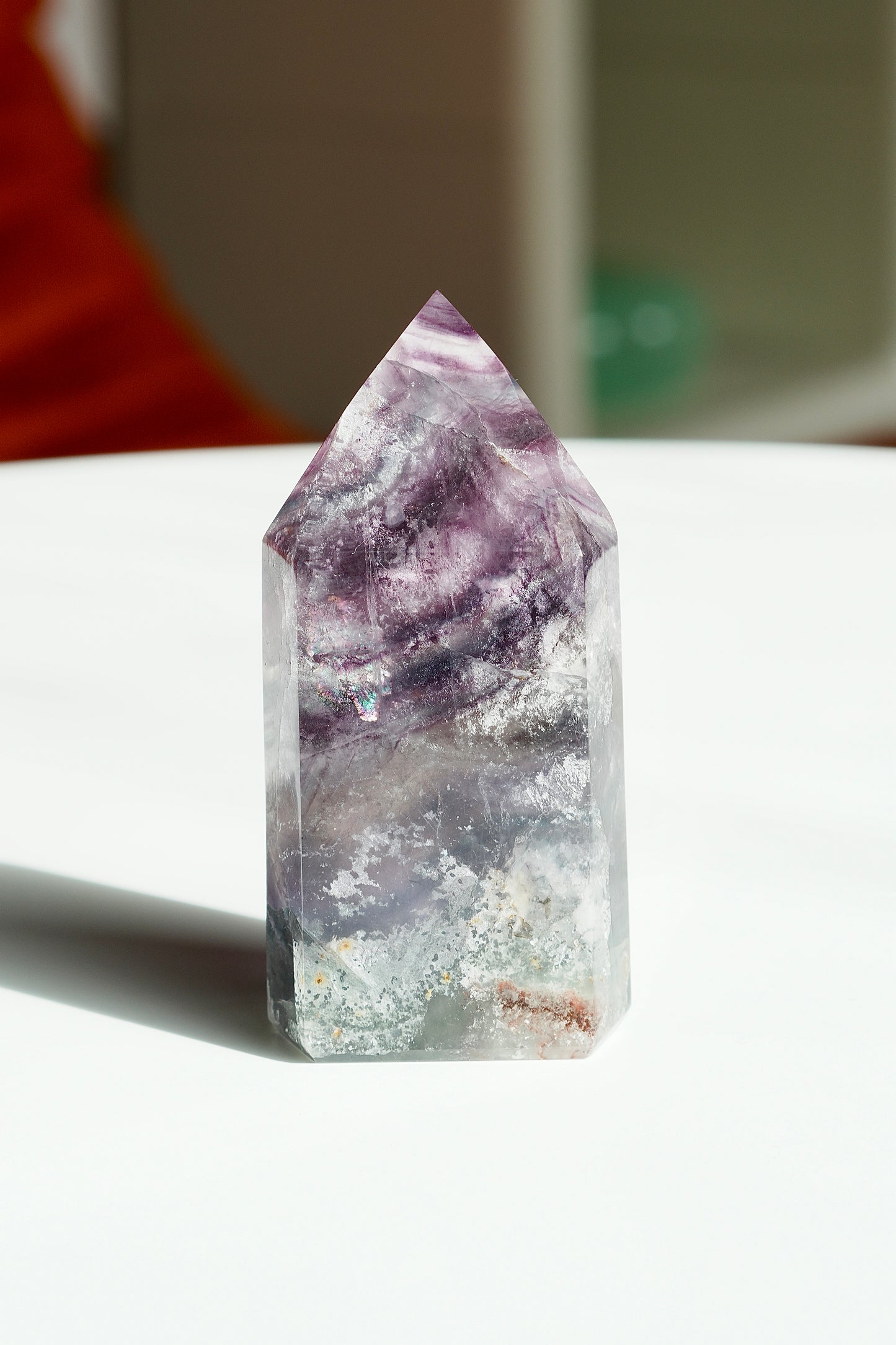 Rainbow Fluorite Tower