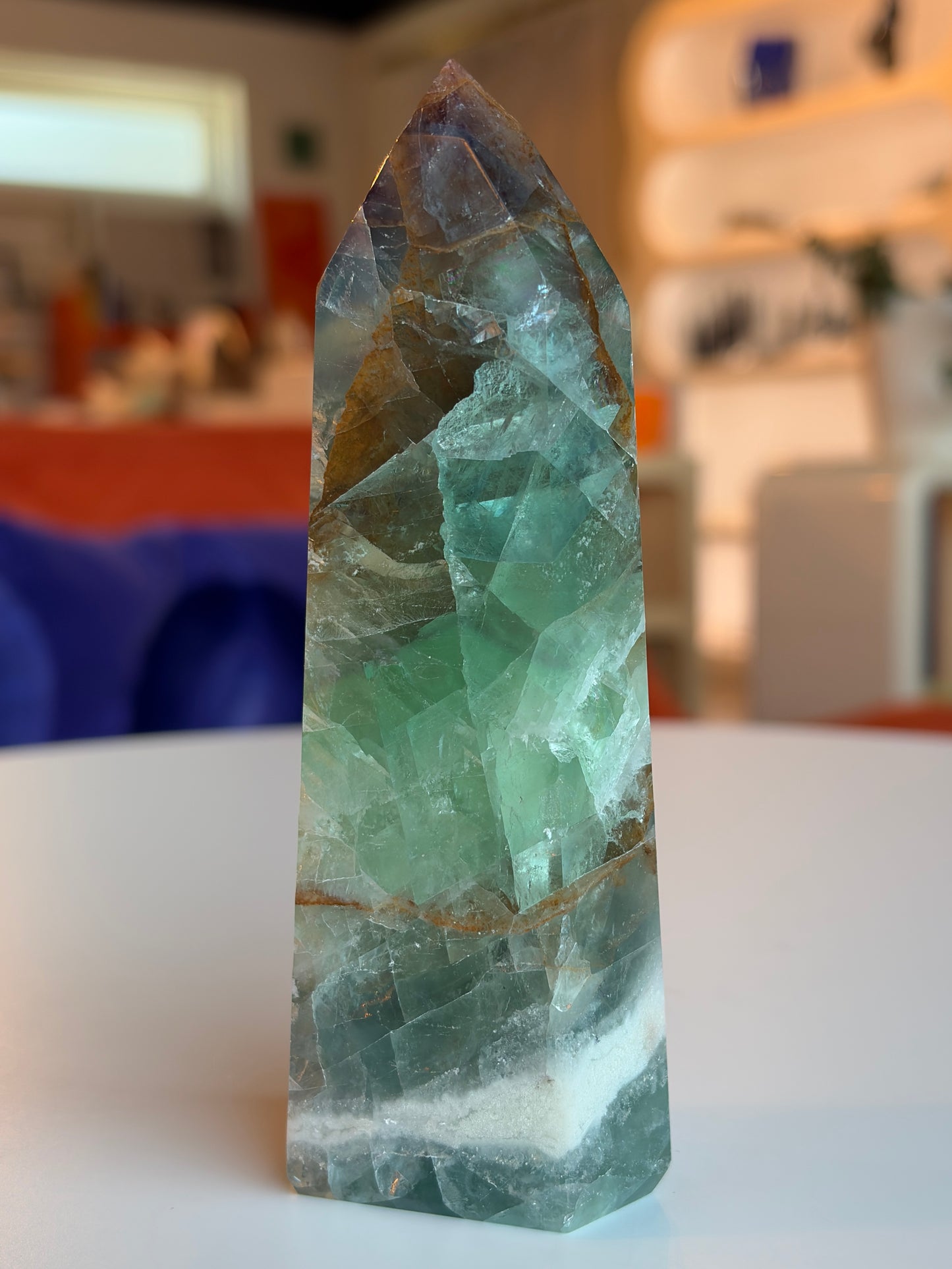 Rainbow Fluorite Tower RF-4