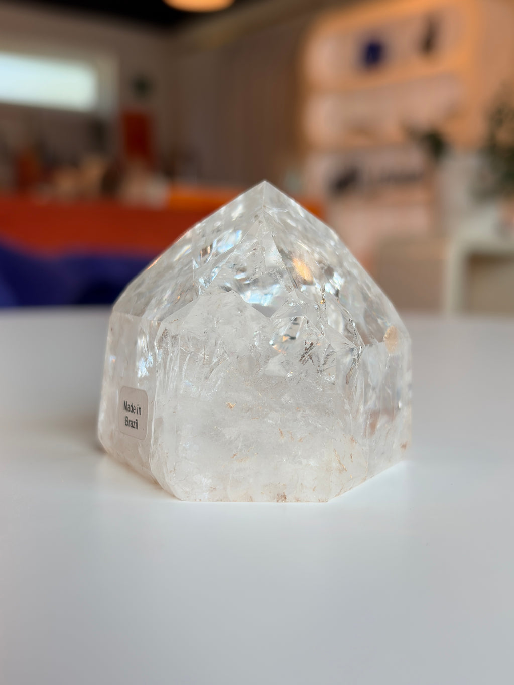 Brazilian Crackle Quartz Tower CQ10