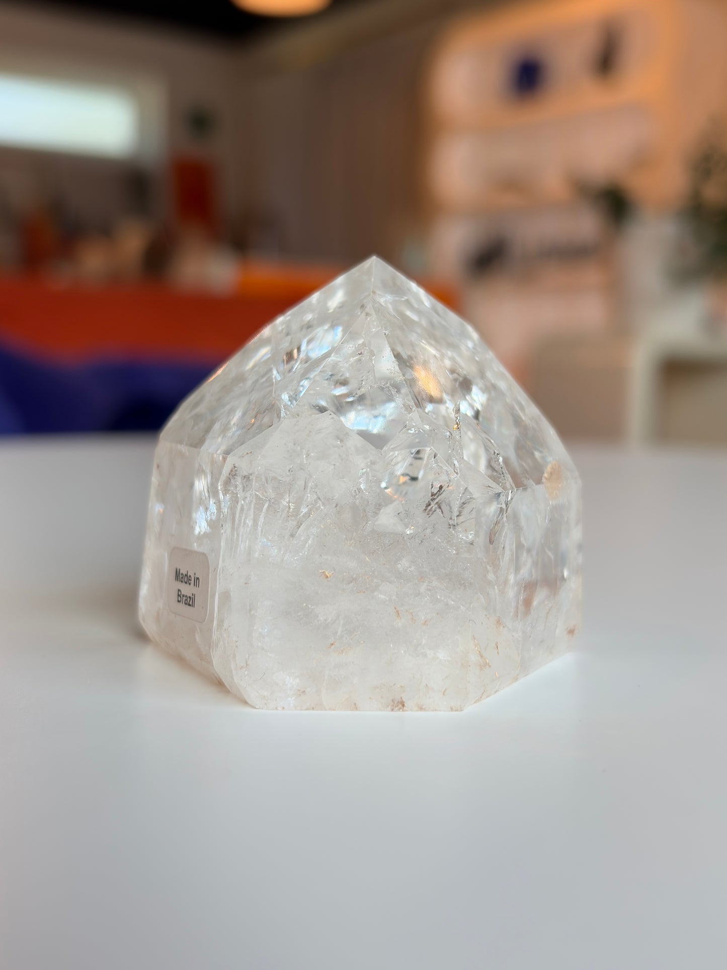 Brazilian Crackle Quartz Tower CQ10