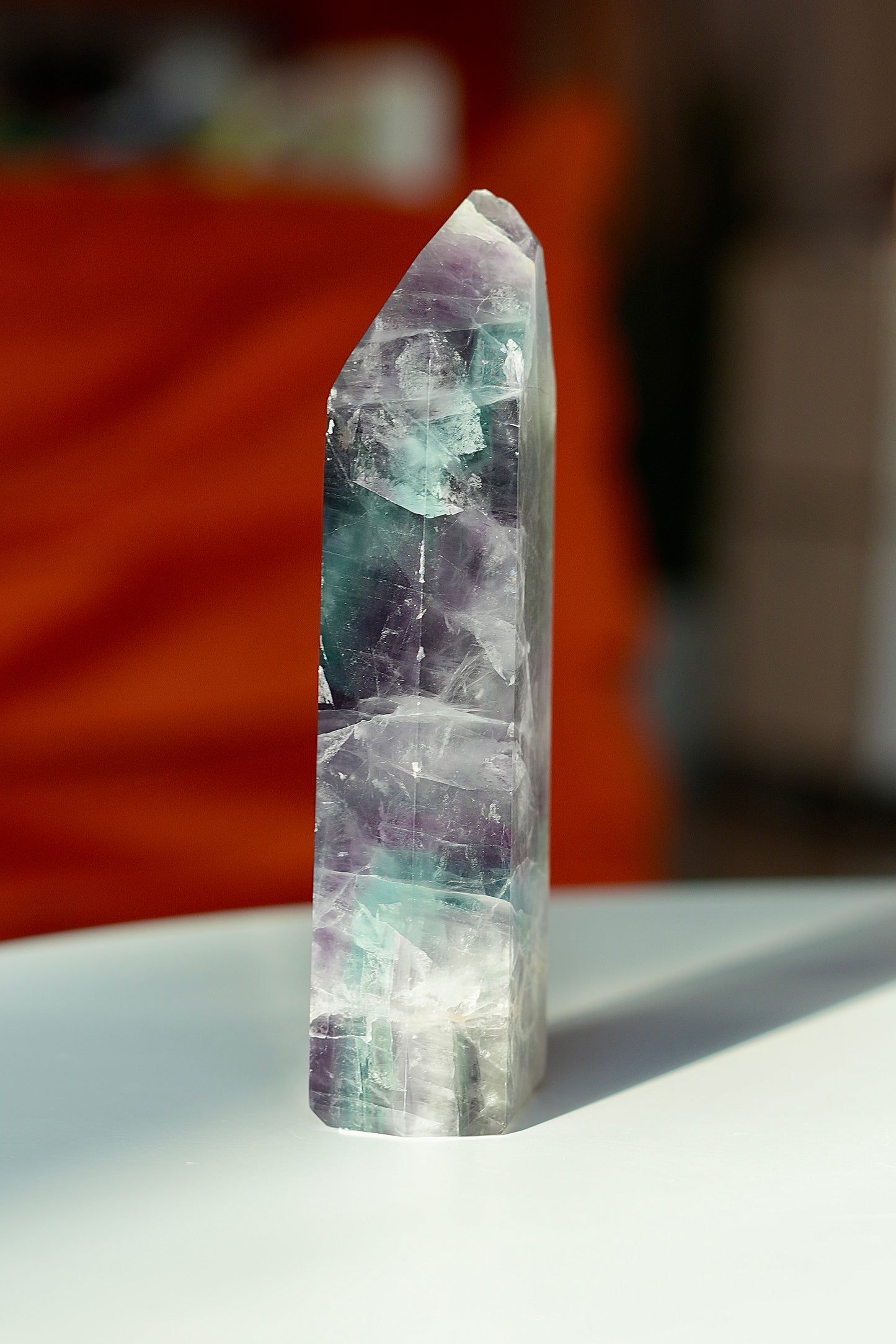 Rainbow Fluorite Tower